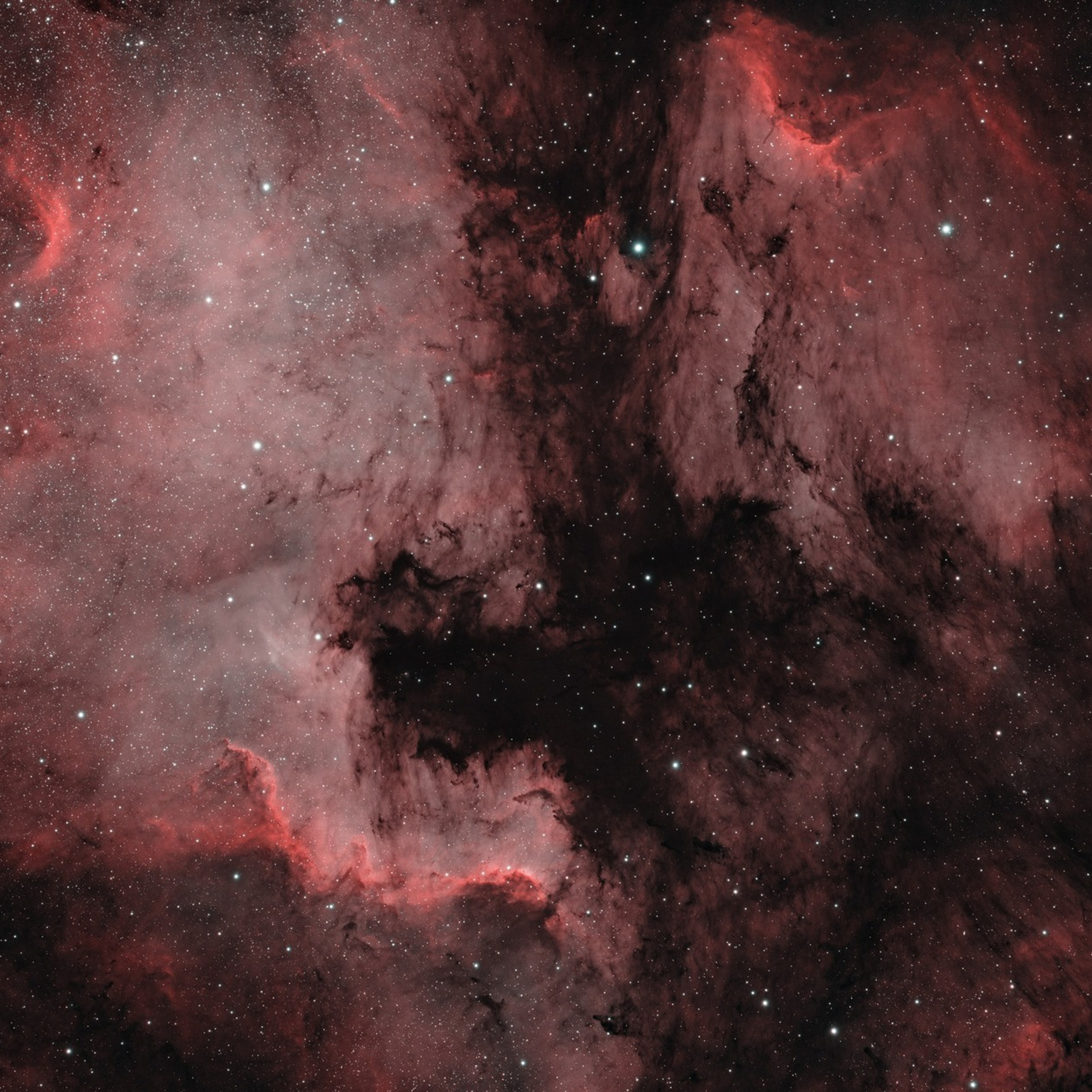 LBN 777, “the baby eagle” dumanlığı. Həvəskar Astronomlar Cəmiyyəti — Astronomy.az