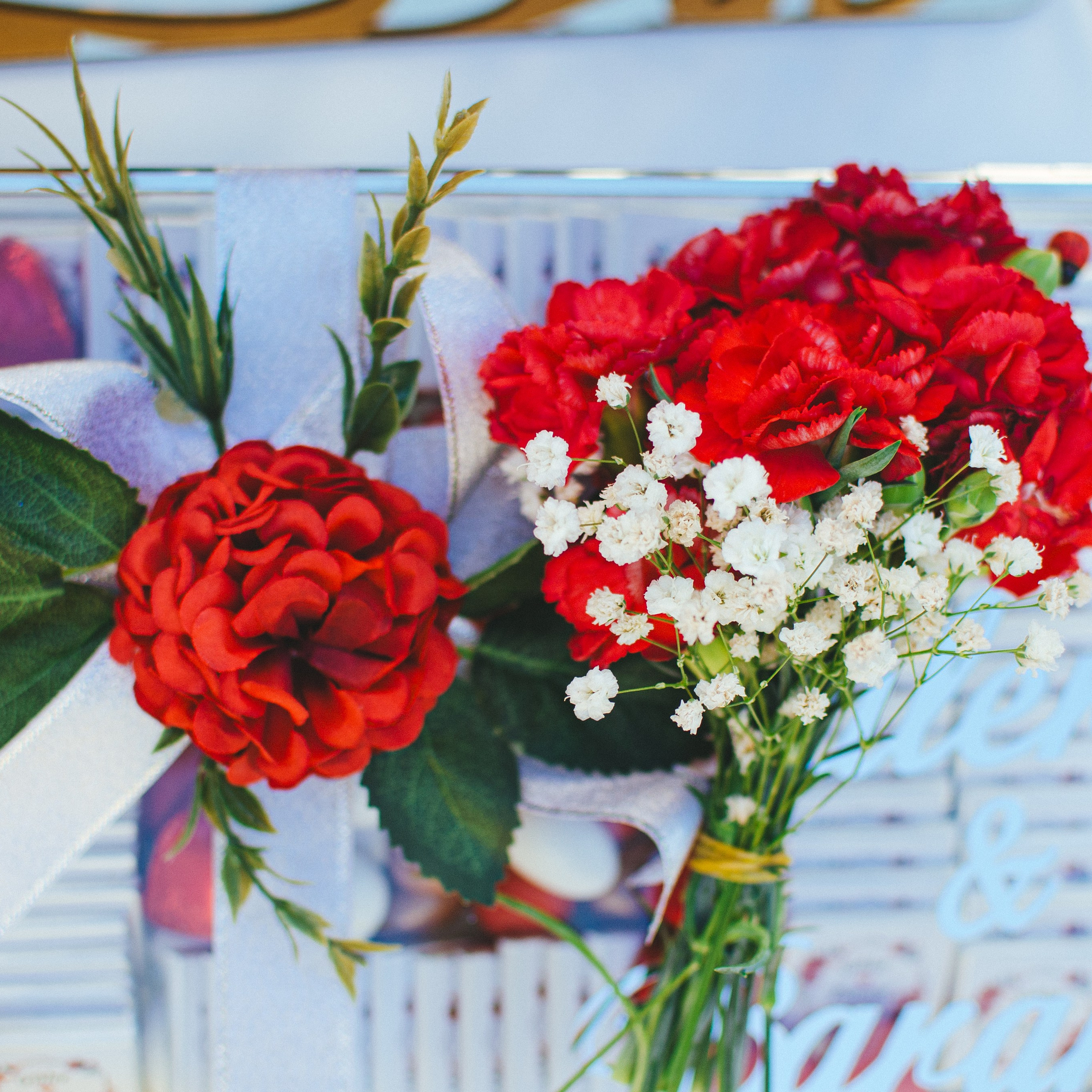 Unexpected wedding in the yard