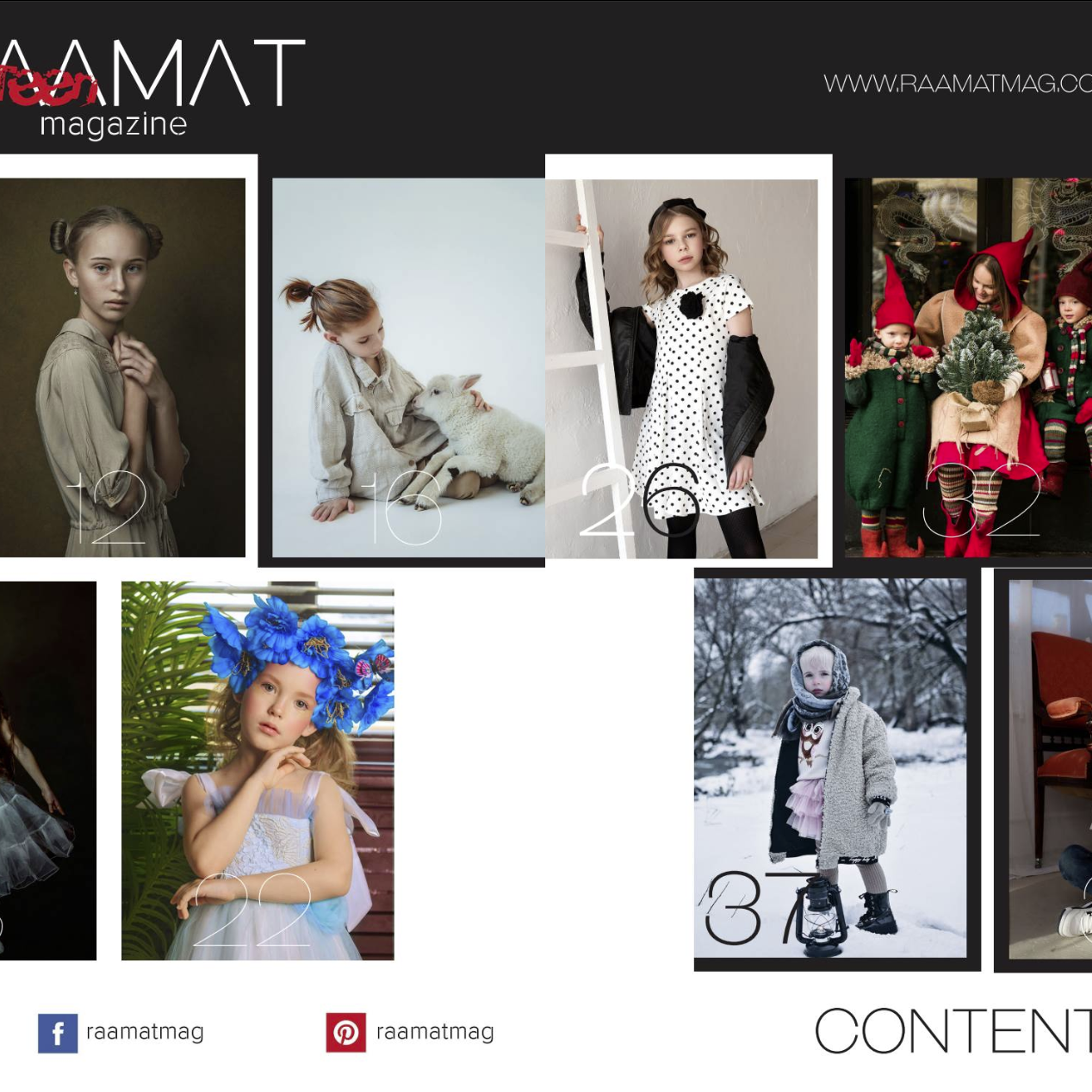 Magazines. Fine-art children photographer