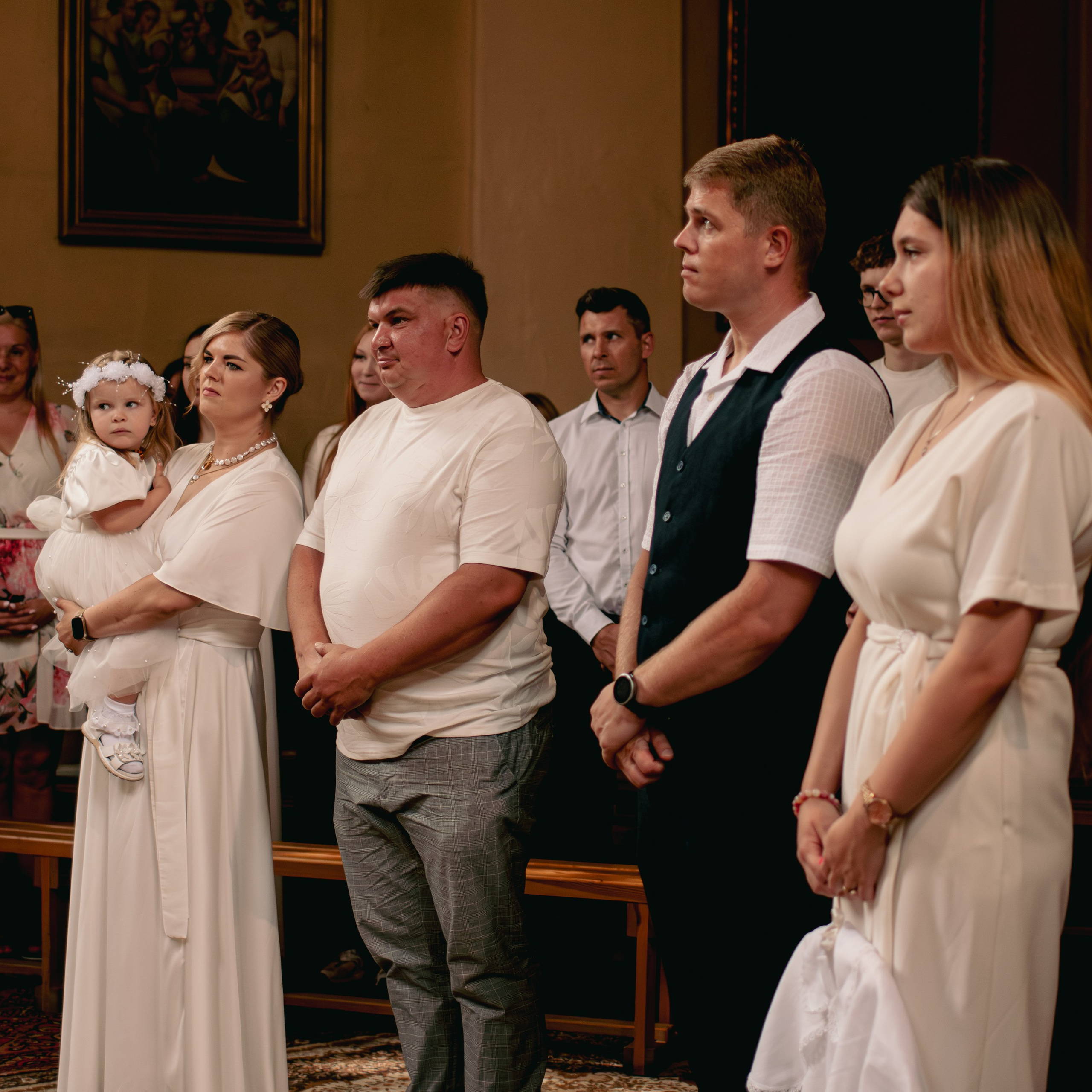 Krikštynų fotosesija. Krikštynos