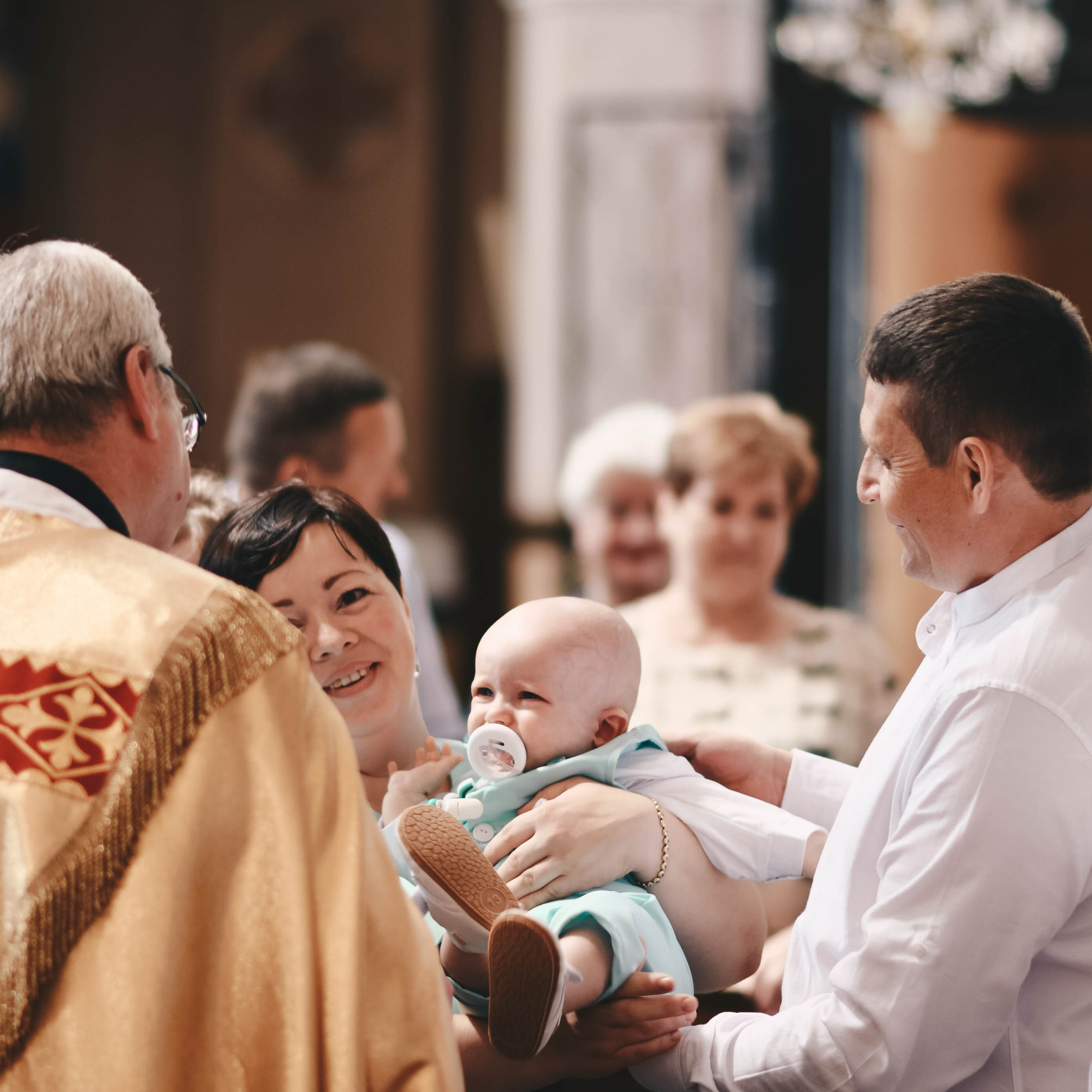 Michalo krikštynos. Photographer from Vilnius