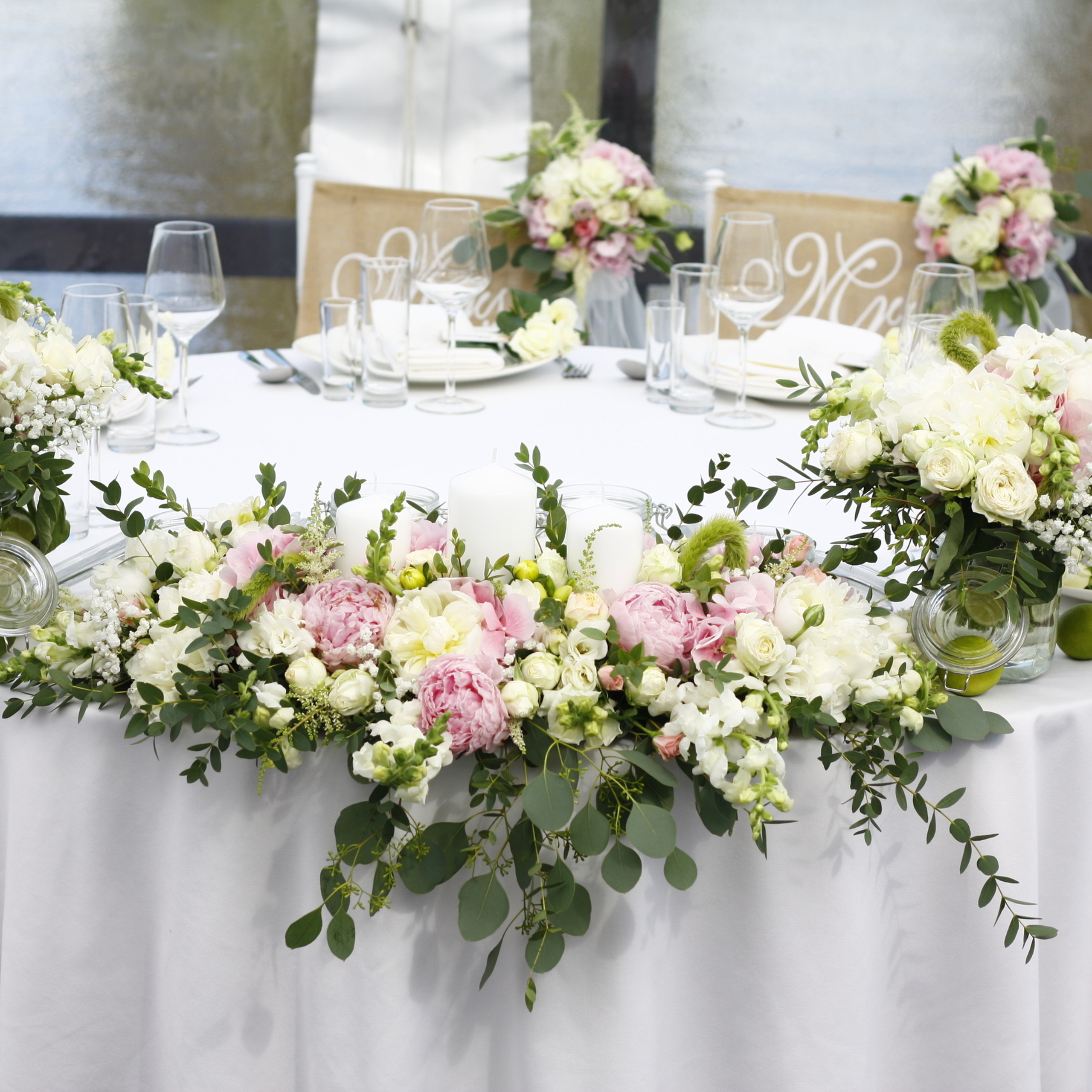 Композиция на стол
цветочная композиция
оформление свадьбы