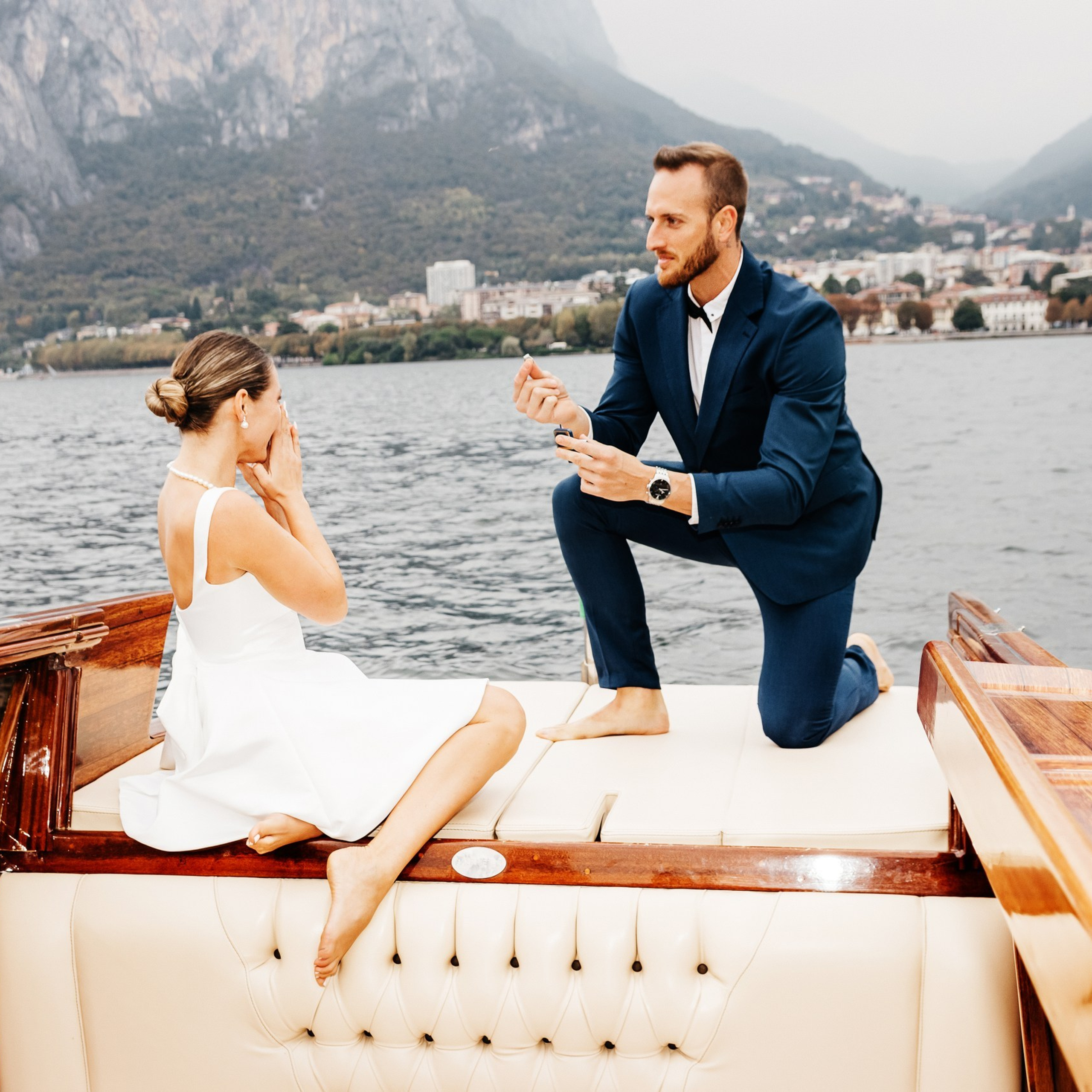 Lake Como proposals. Wedding and proposal photographer Italy Como Milan Pavia Bergamo Tuscany Marija Galaka
