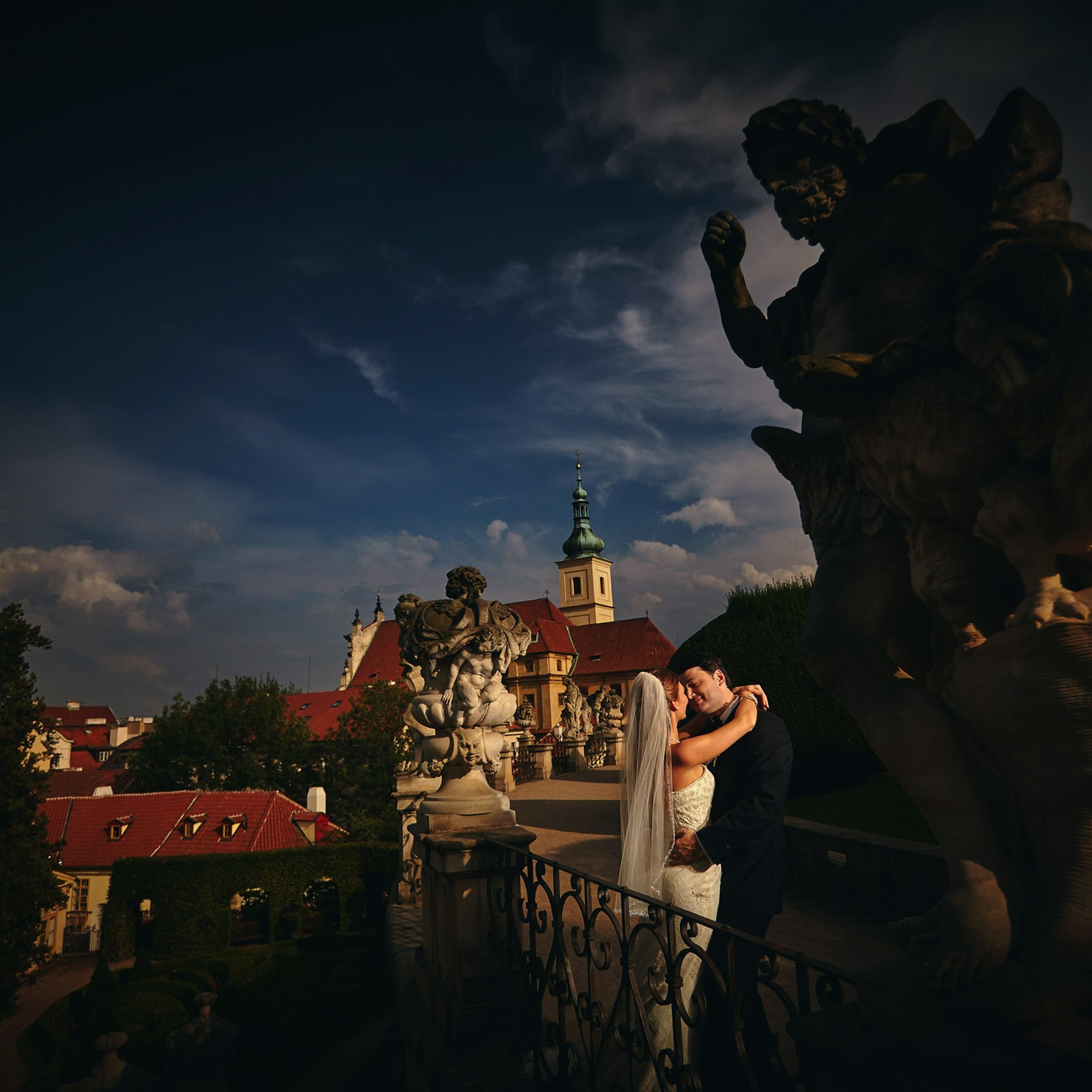 Vrtba Garden Wedding Photography: Prague’s Most Romantic Baroque Garden Venue