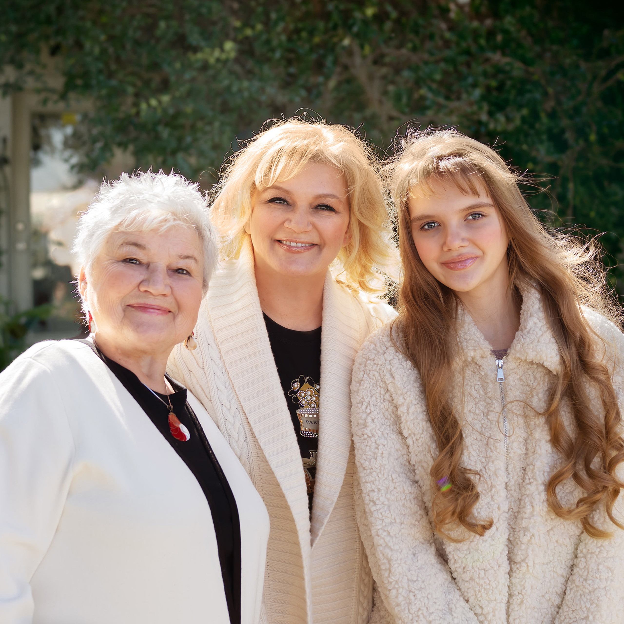 Tatiana, Svetlana and Maya