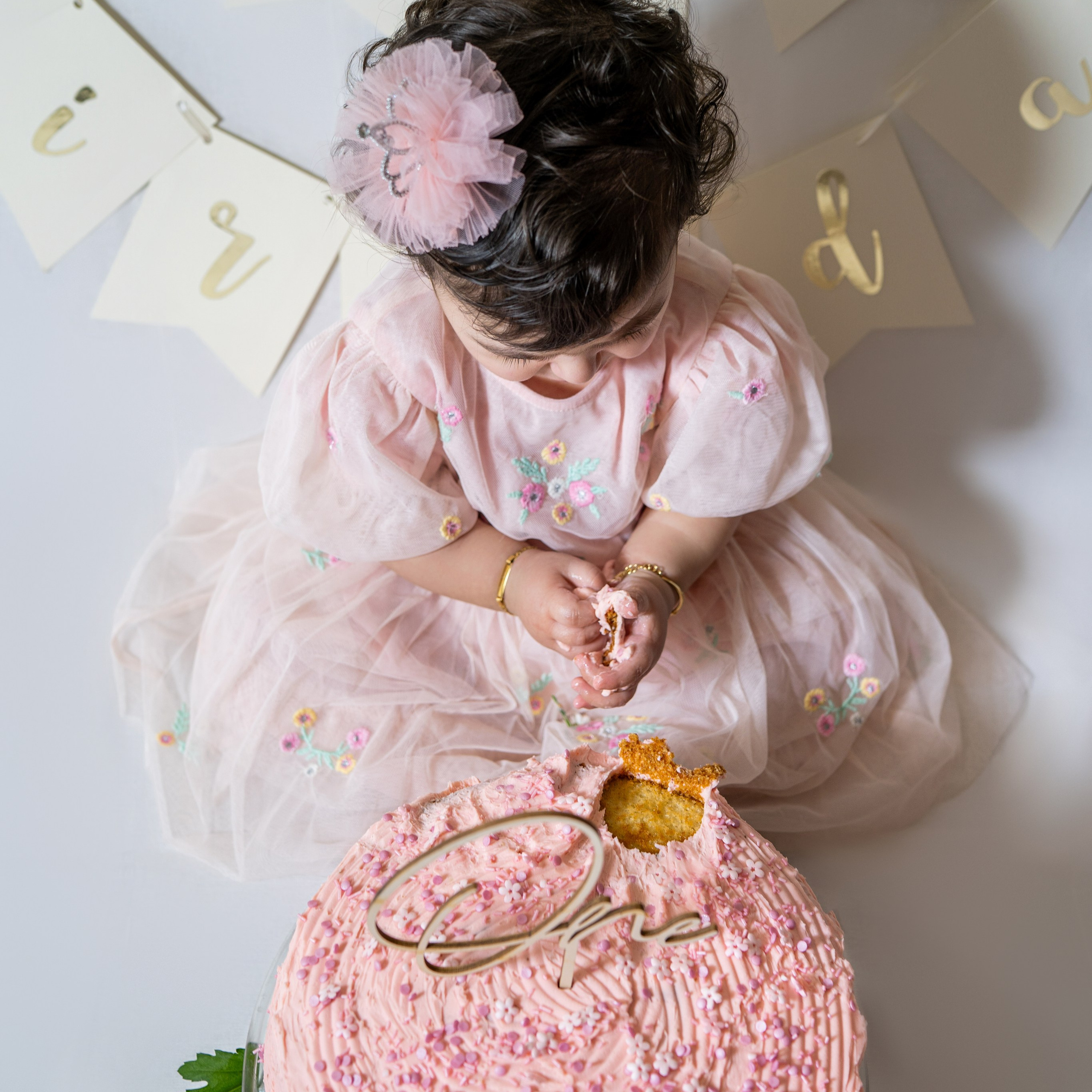 Cake Smash. Bébé Newborn Photographer in Copenhagen