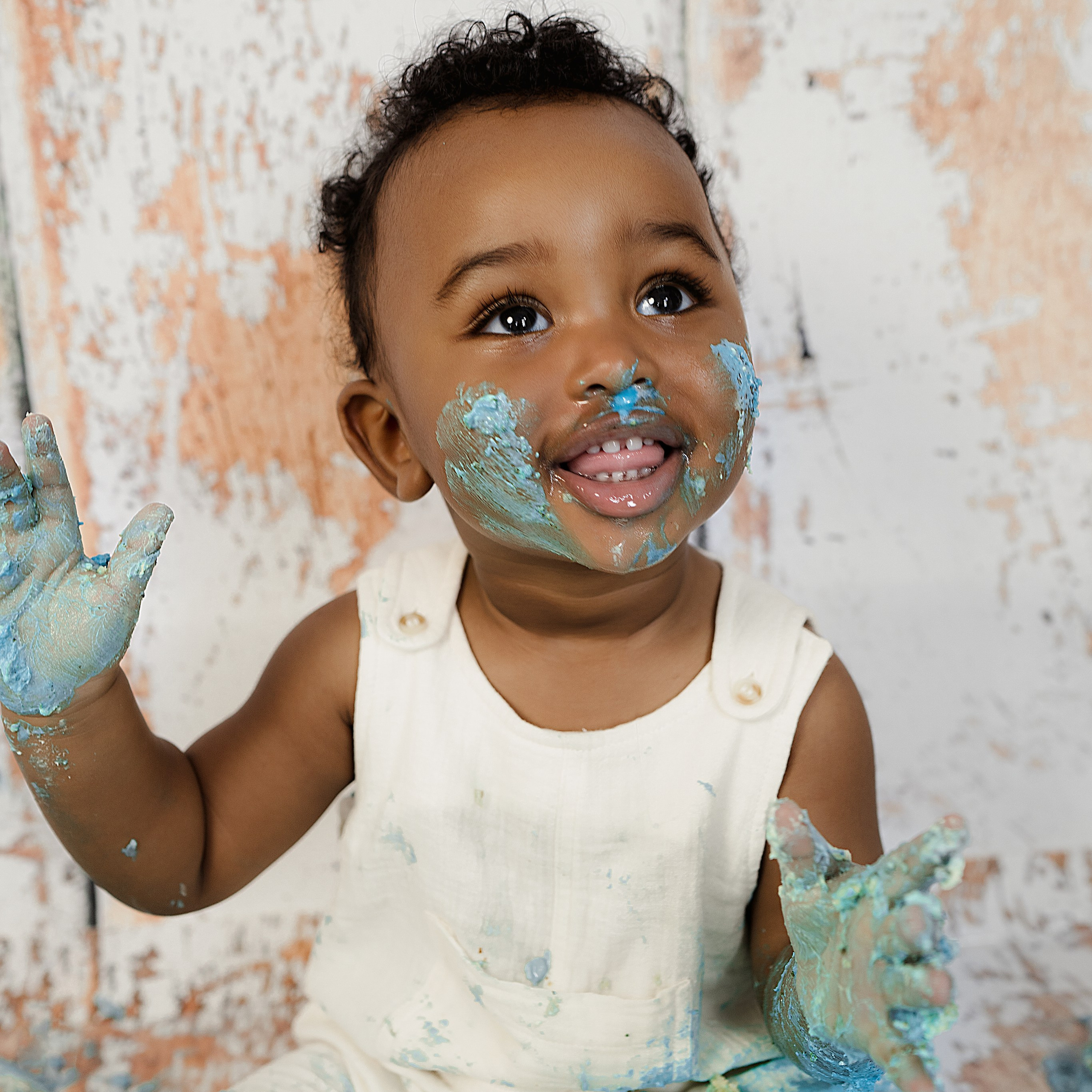 Cake Smash. Bébé Newborn Photographer in Copenhagen