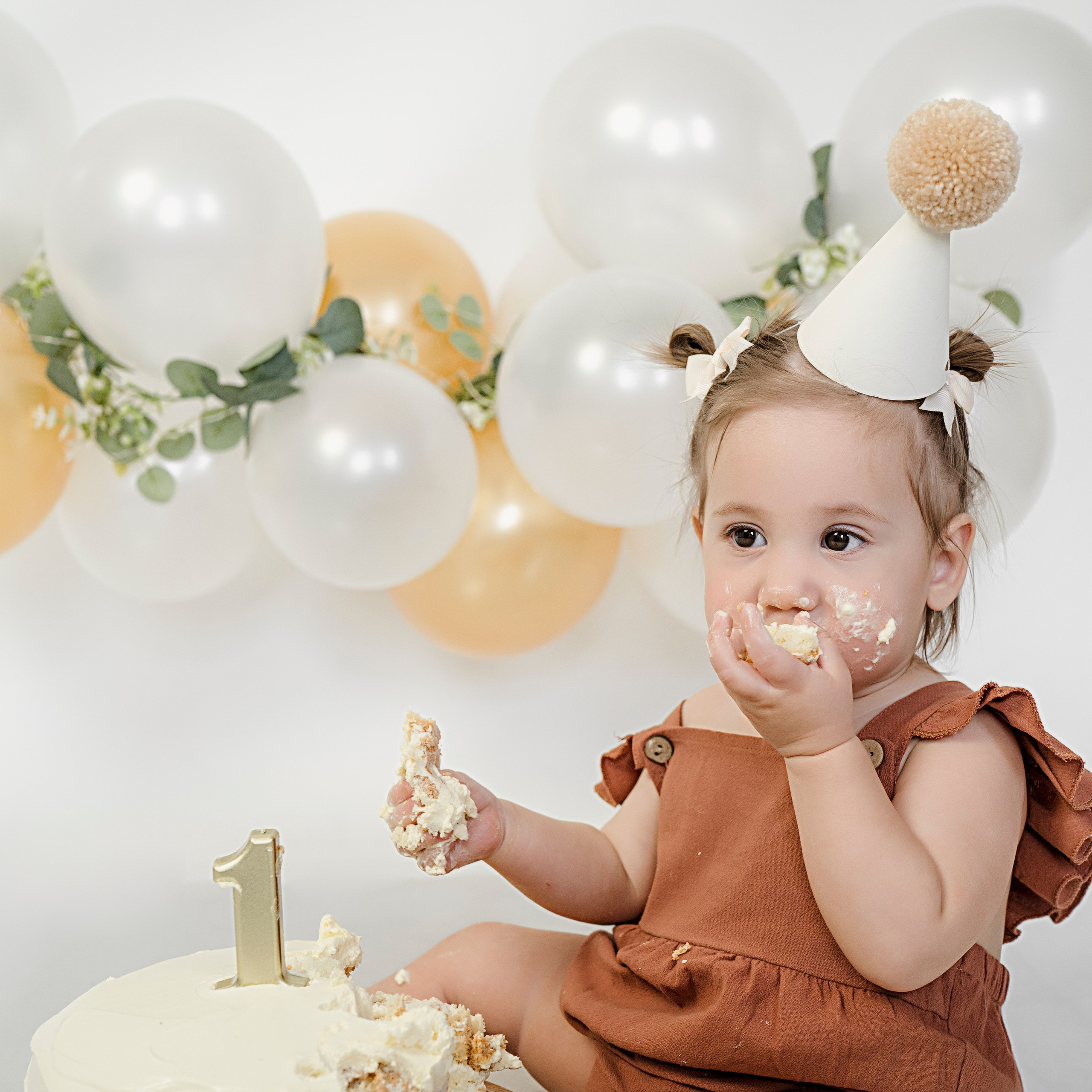 Cake Smash. Bébé Newborn Photographer in Copenhagen