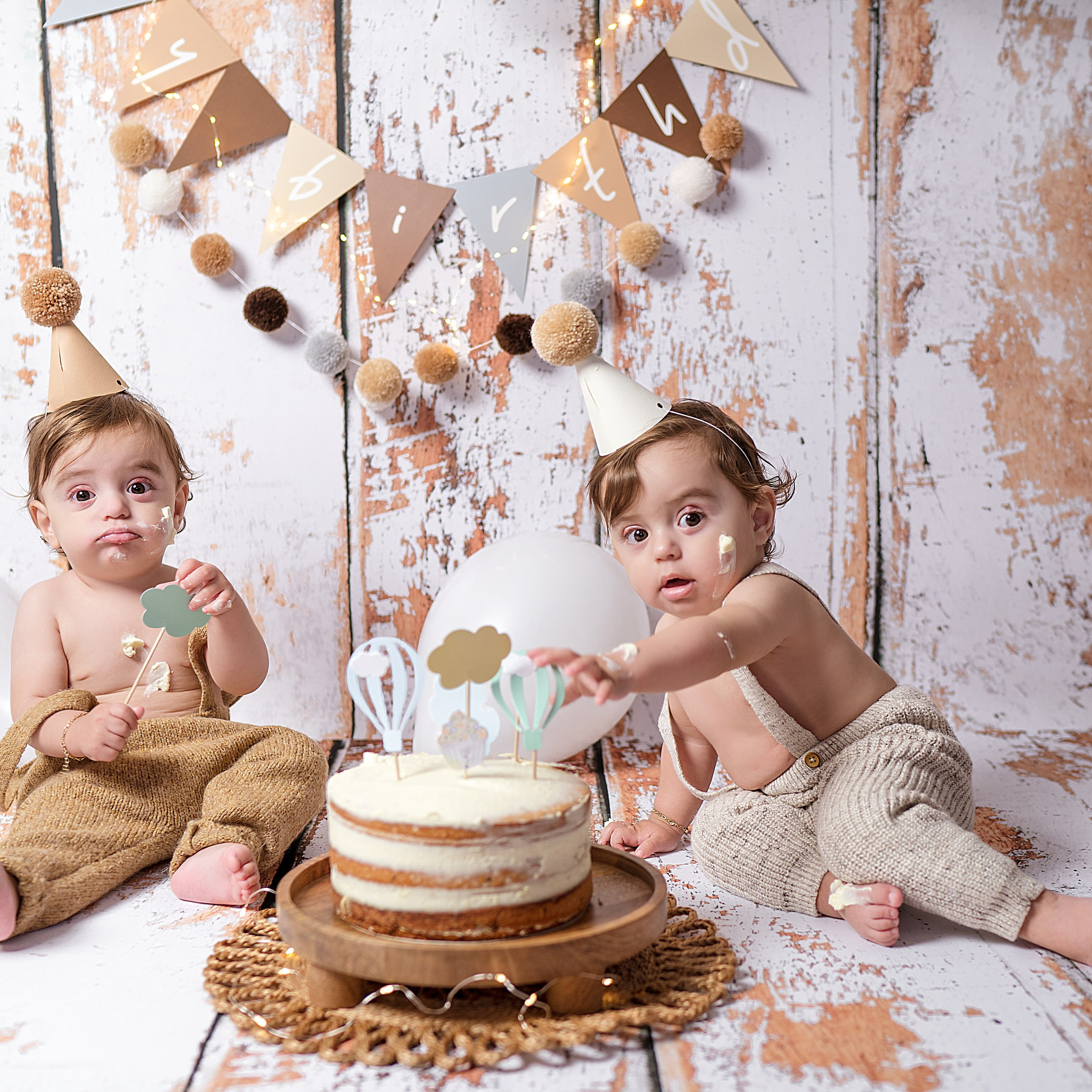 Cake Smash. Bébé Newborn Photographer in Copenhagen
