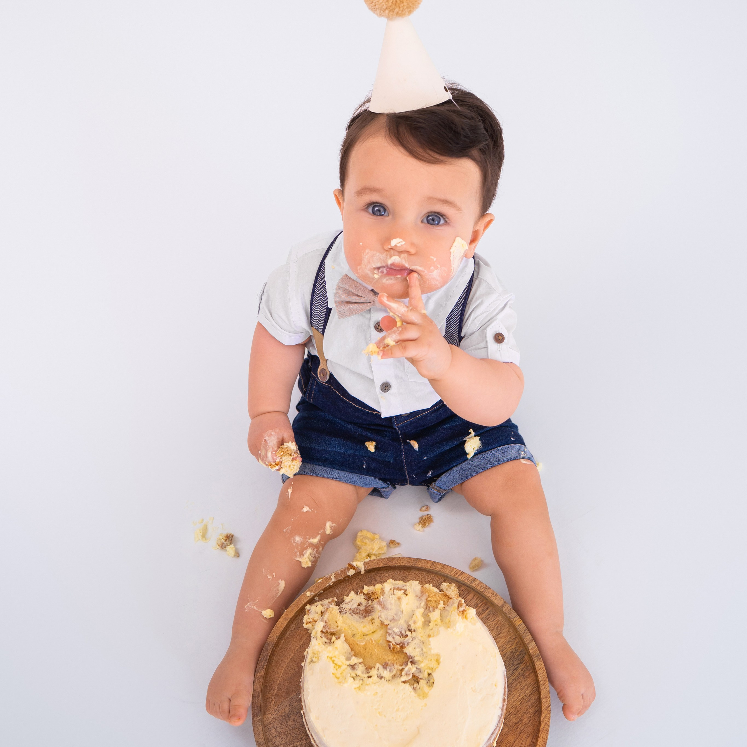 Cake Smash. Bébé Newborn Photographer in Copenhagen