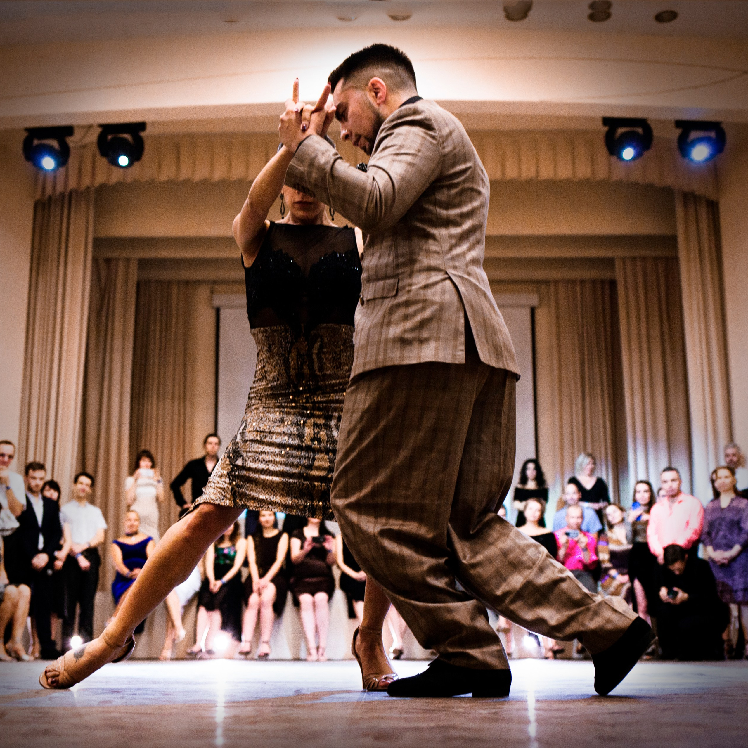 Clarisa Aragon and Jonathan Saavedra