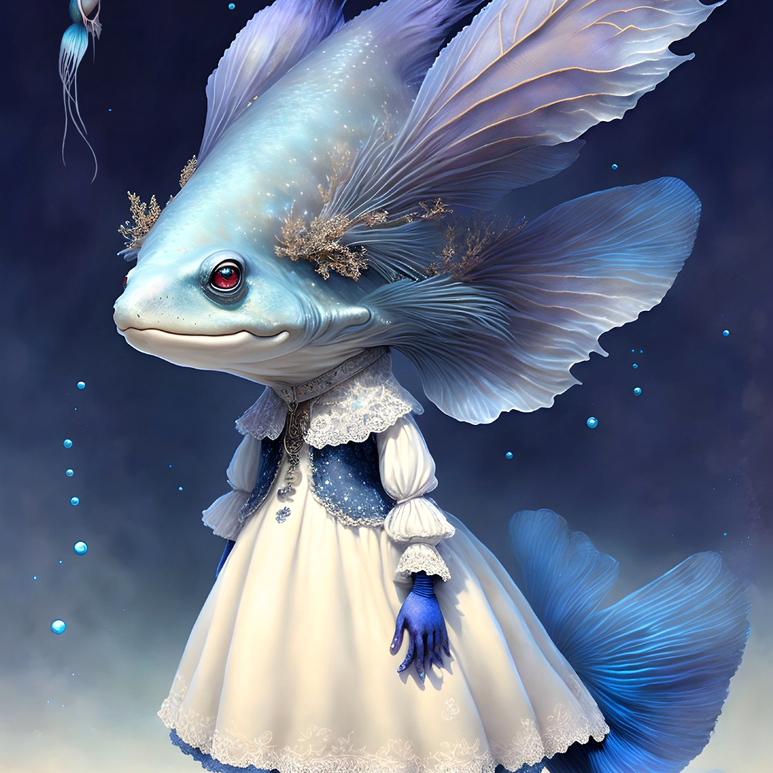 “Mother Fish” TIFF/Digital Print File