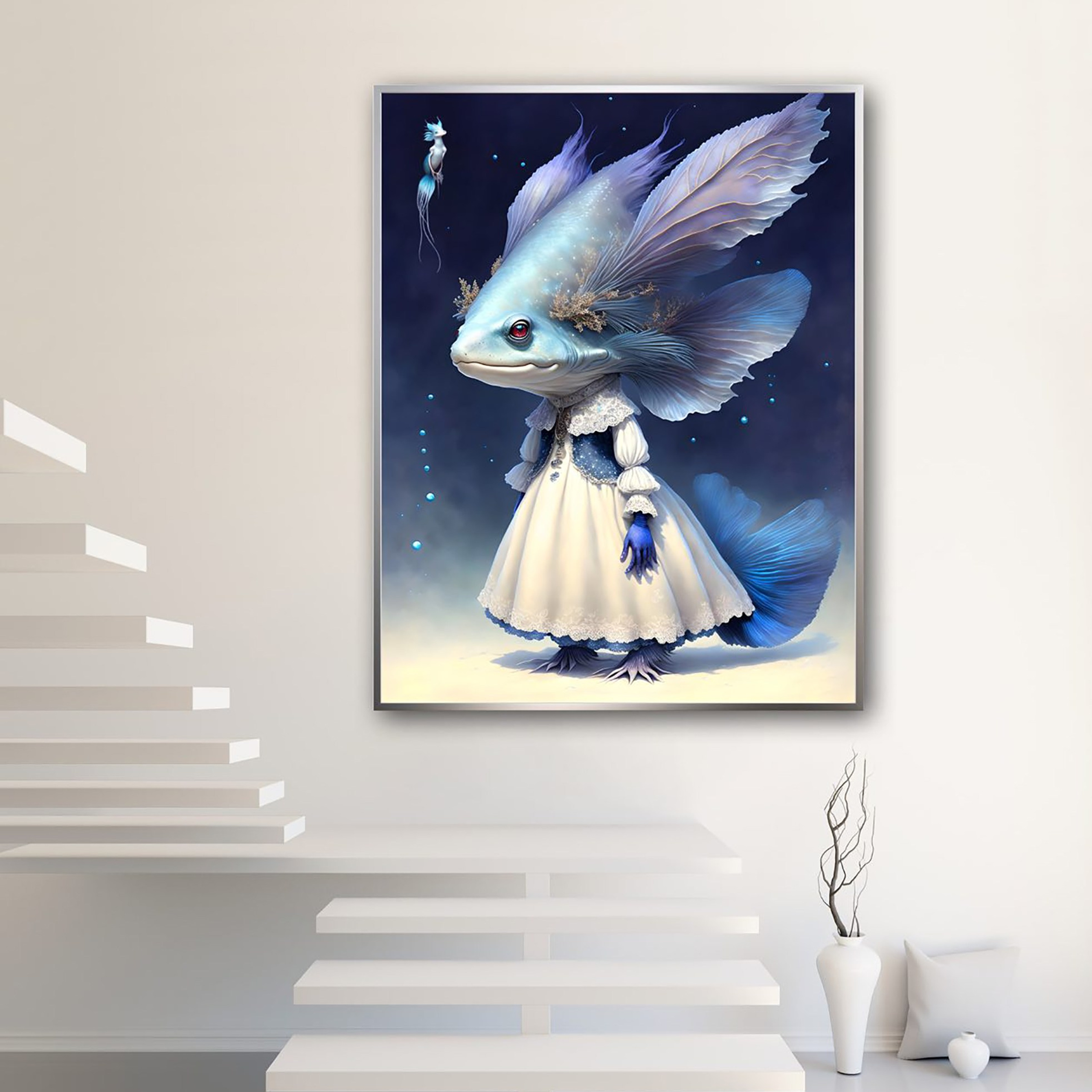 “Mother Fish” TIFF/Digital Print File