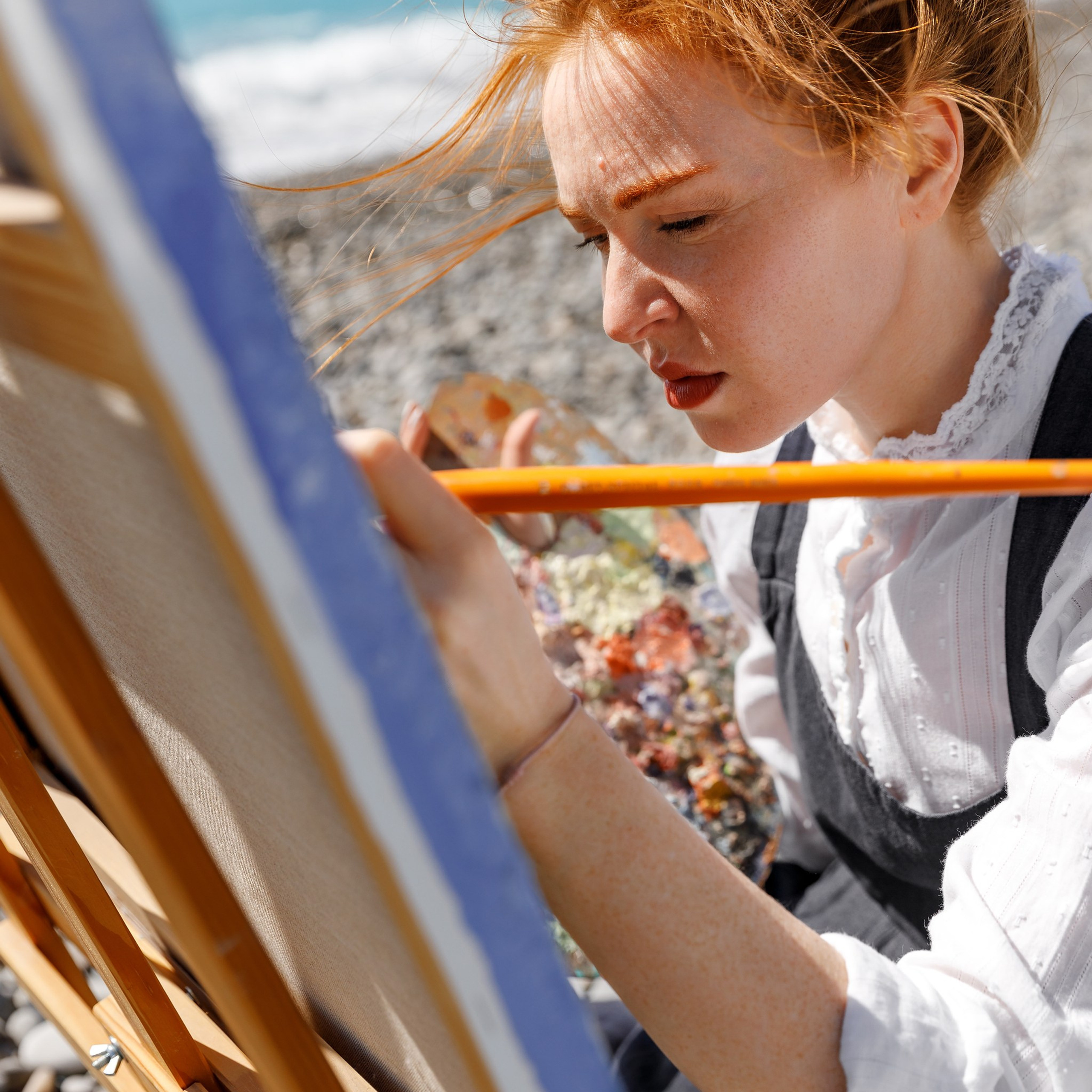 Content. Photographer in France