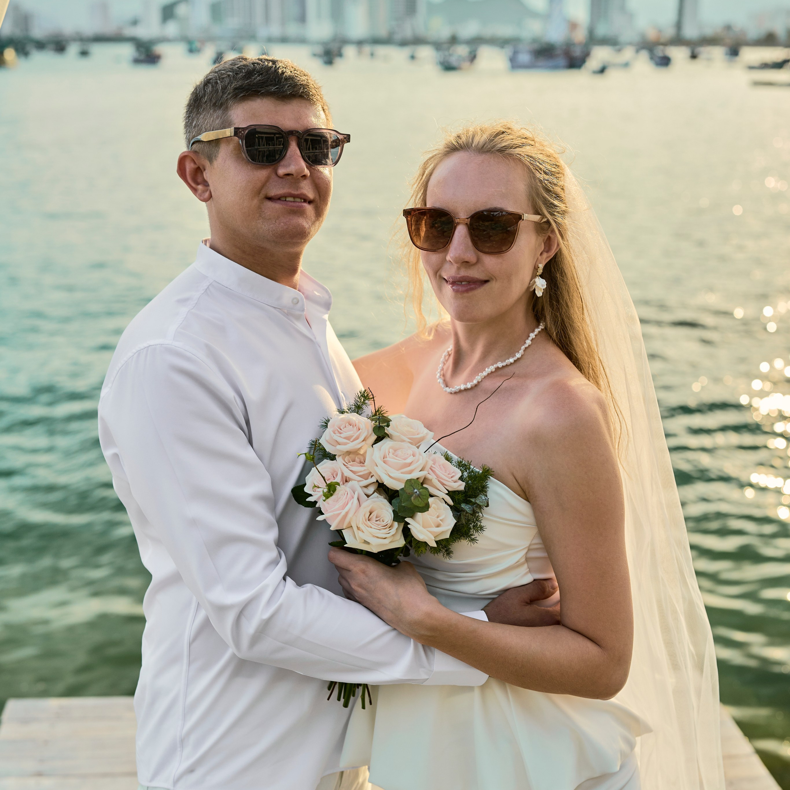 Закатный вечер в Marina Beach. Семейный фотограф в Нячанге. Прогулки, lovestory, свадебные, студийные съёмки