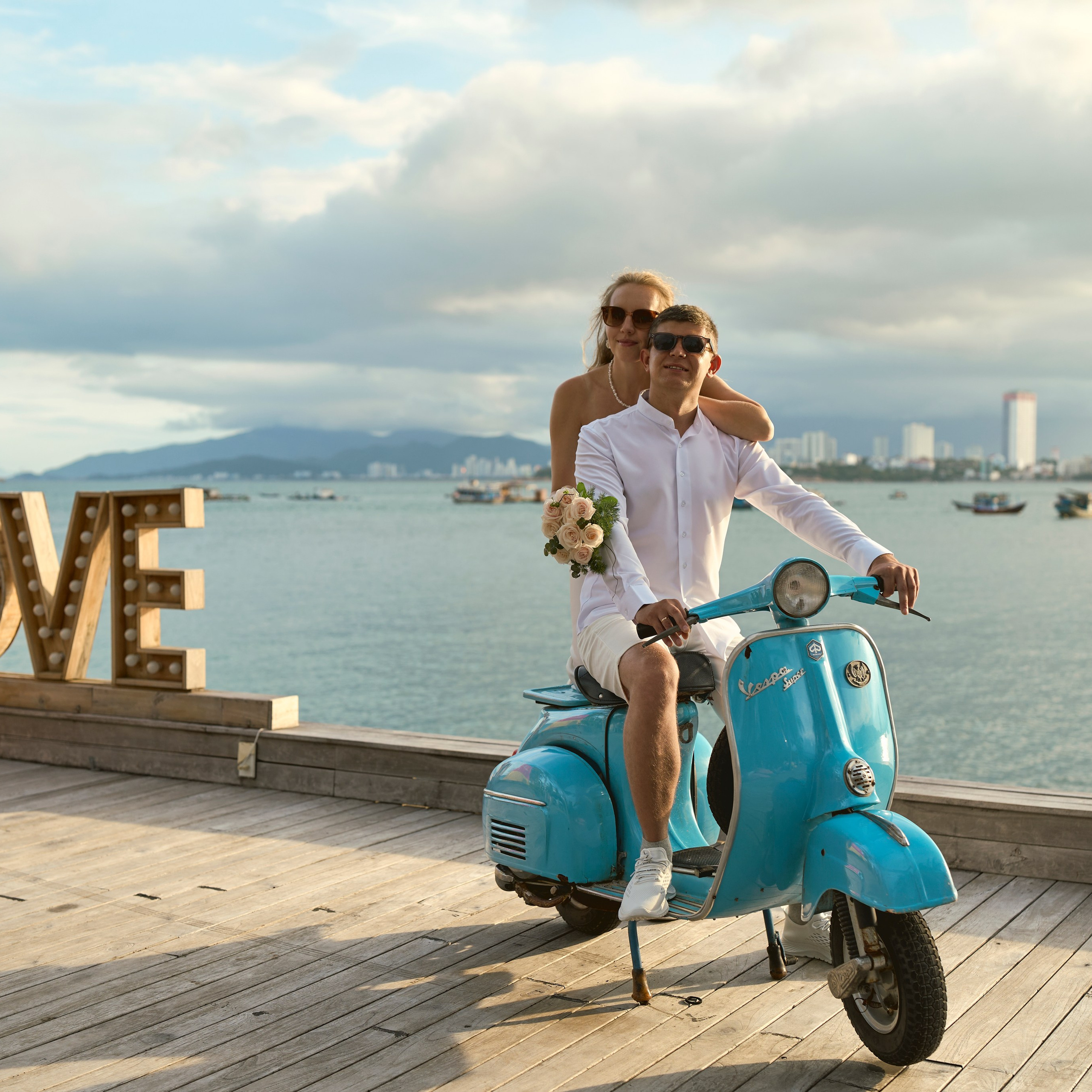 Закатный вечер в Marina Beach. Семейный фотограф в Нячанге. Прогулки, lovestory, свадебные, студийные съёмки