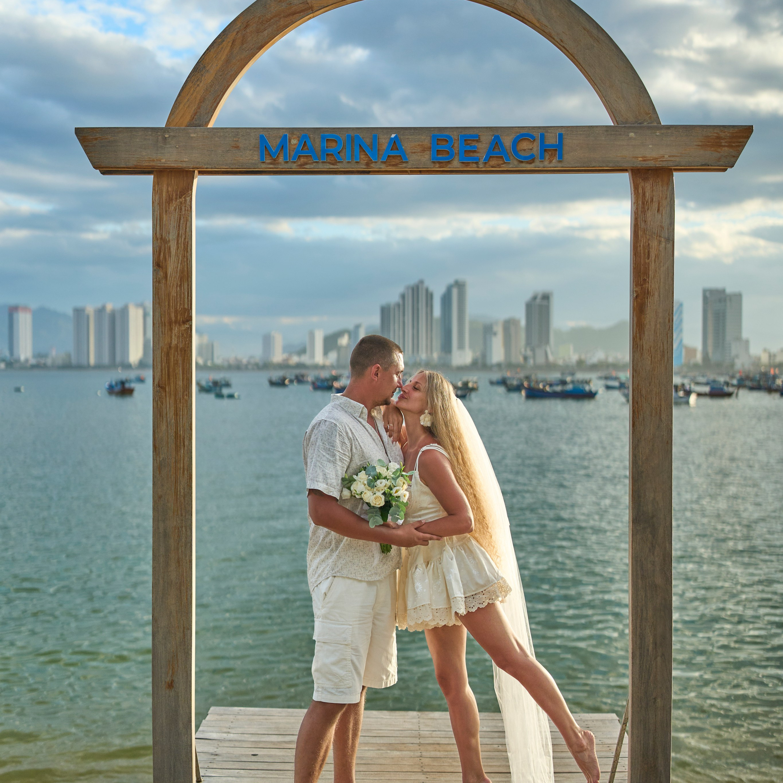 Love & Story Marina Beach