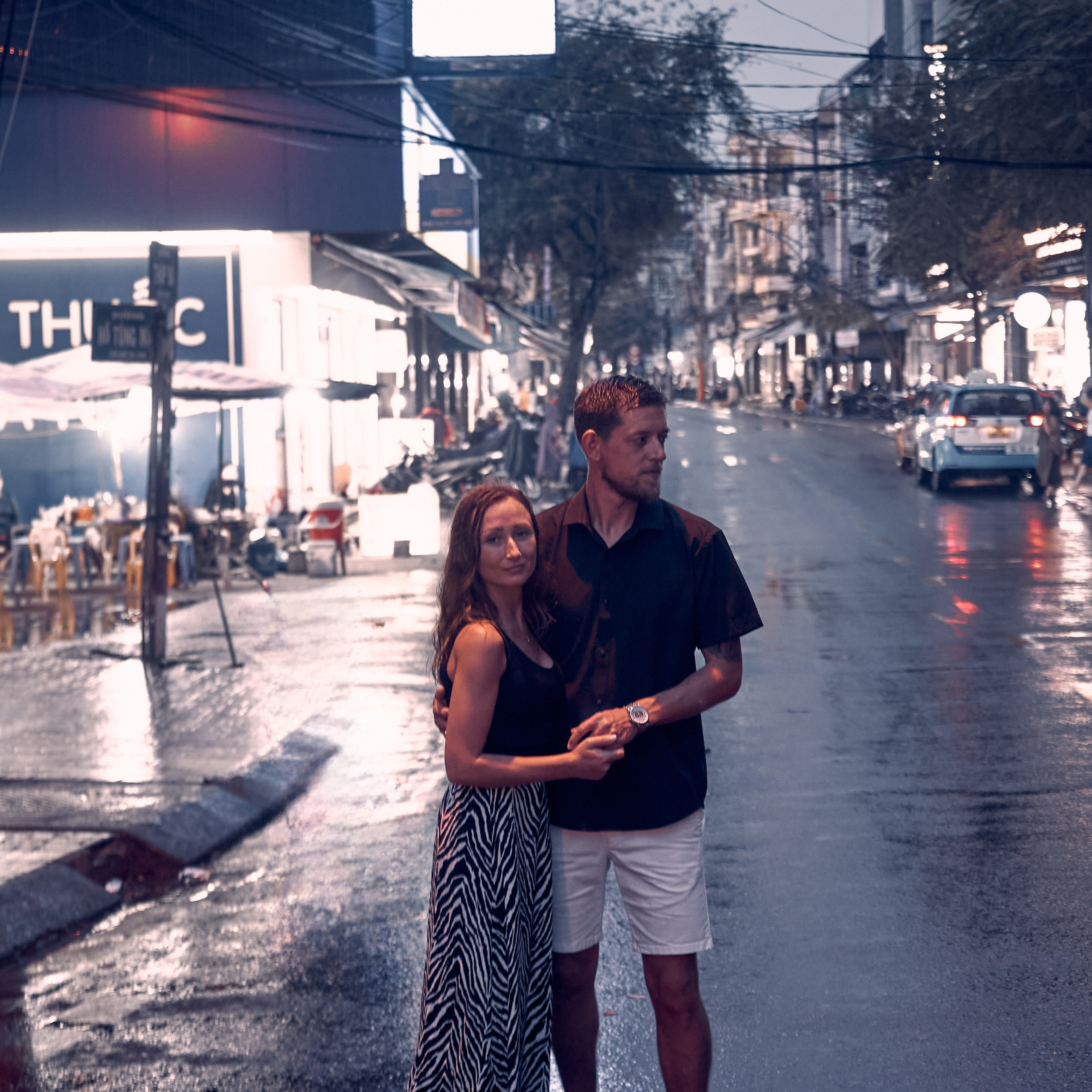 Под дождём. Семейный фотограф в Нячанге. Прогулки, lovestory, свадебные, студийные съёмки