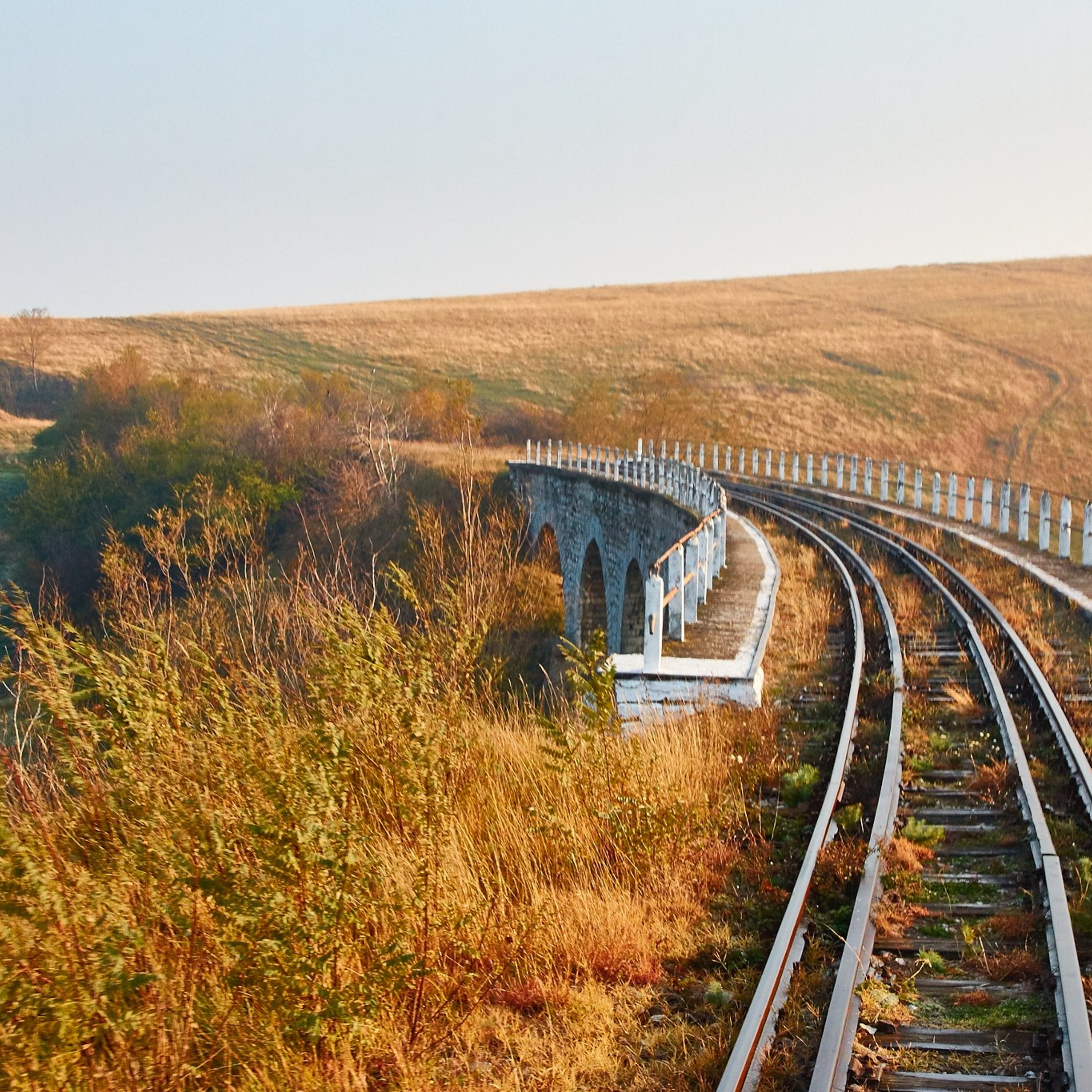 Toamna pe calea ferată Oravița-Anina, jud. Caraș-Severin