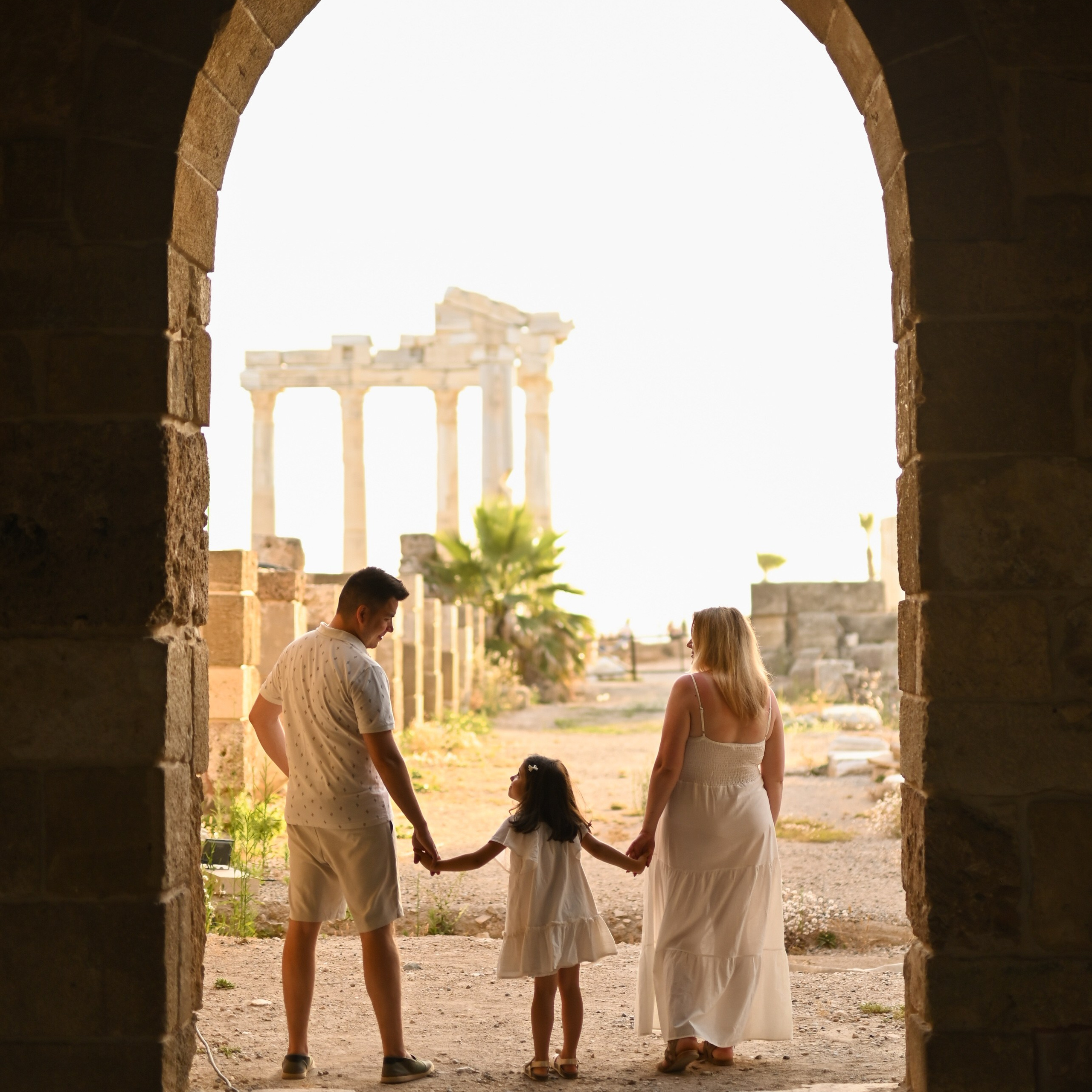 Семейные съемки в античном Сиде