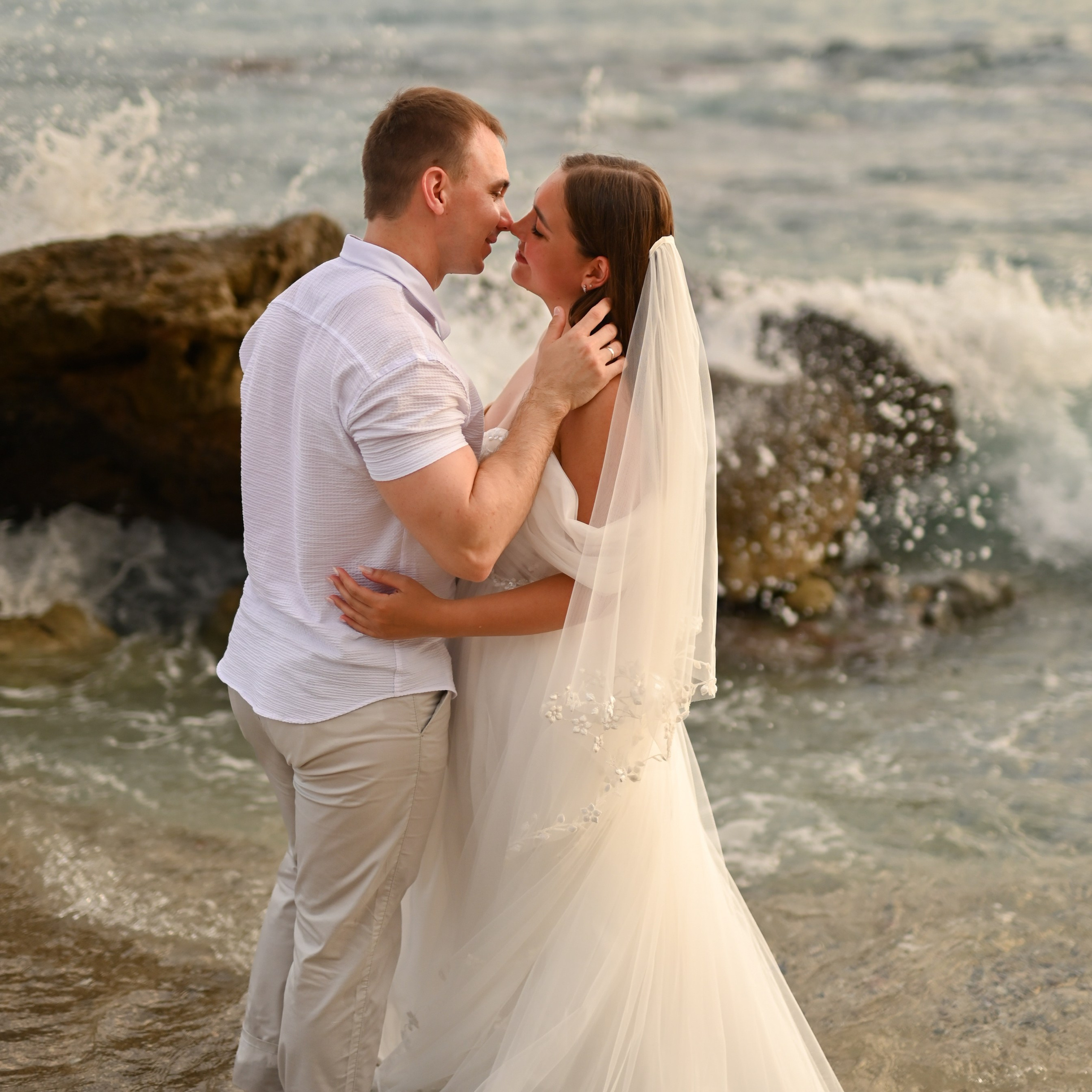 Свадебная съемка на пляже Клеопатра