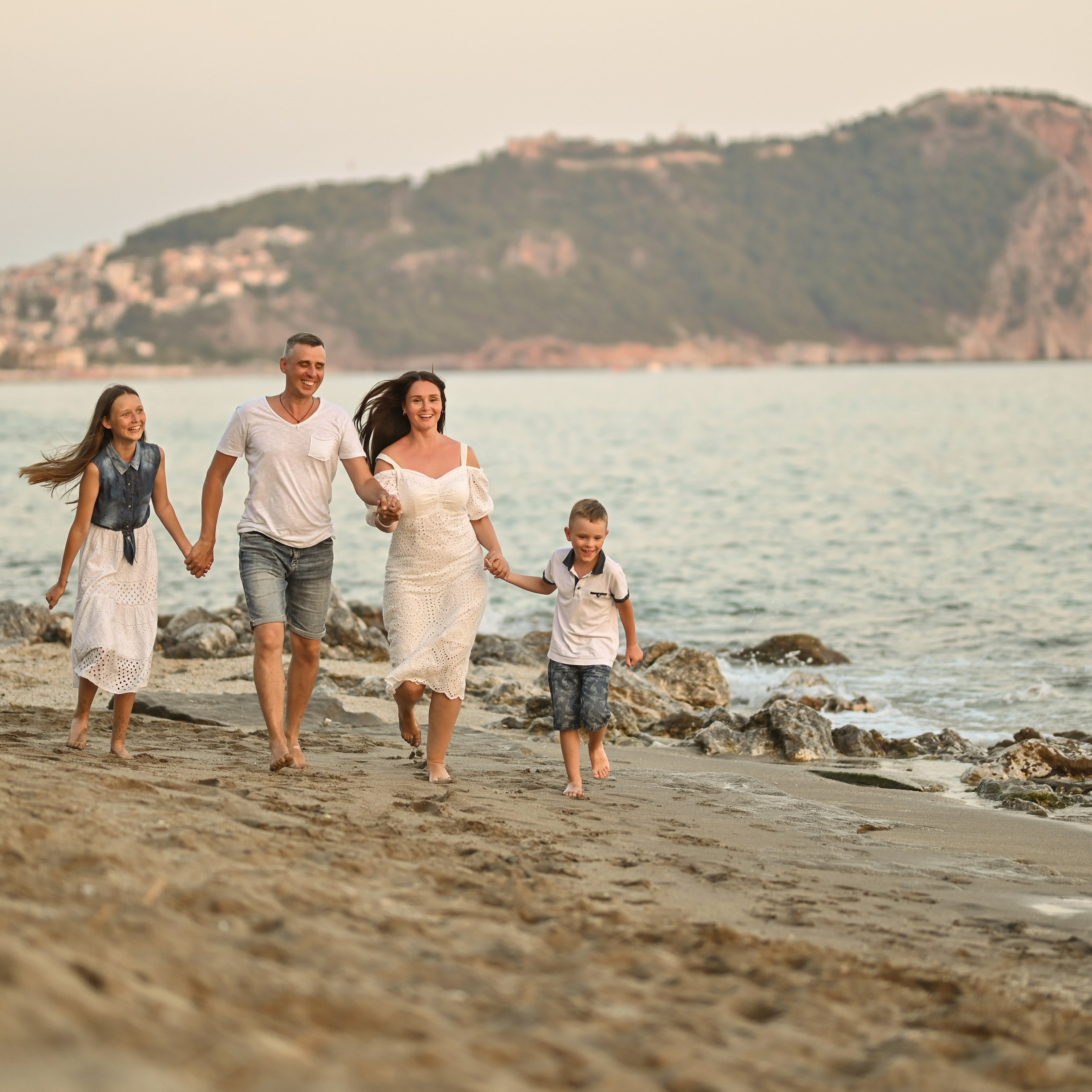 Семейная съемка на пляже Клеопатра