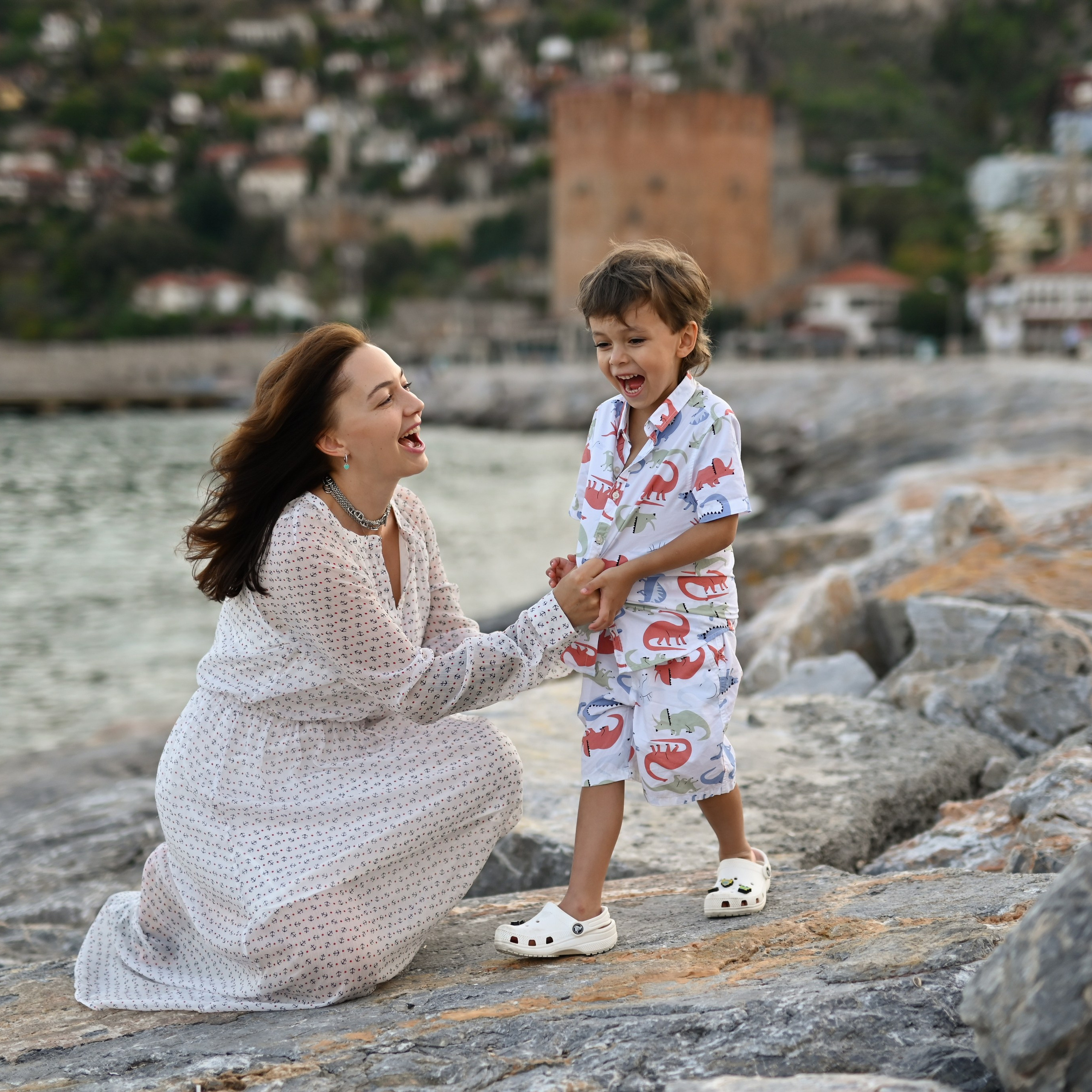 Прогулка в порту и у маяка