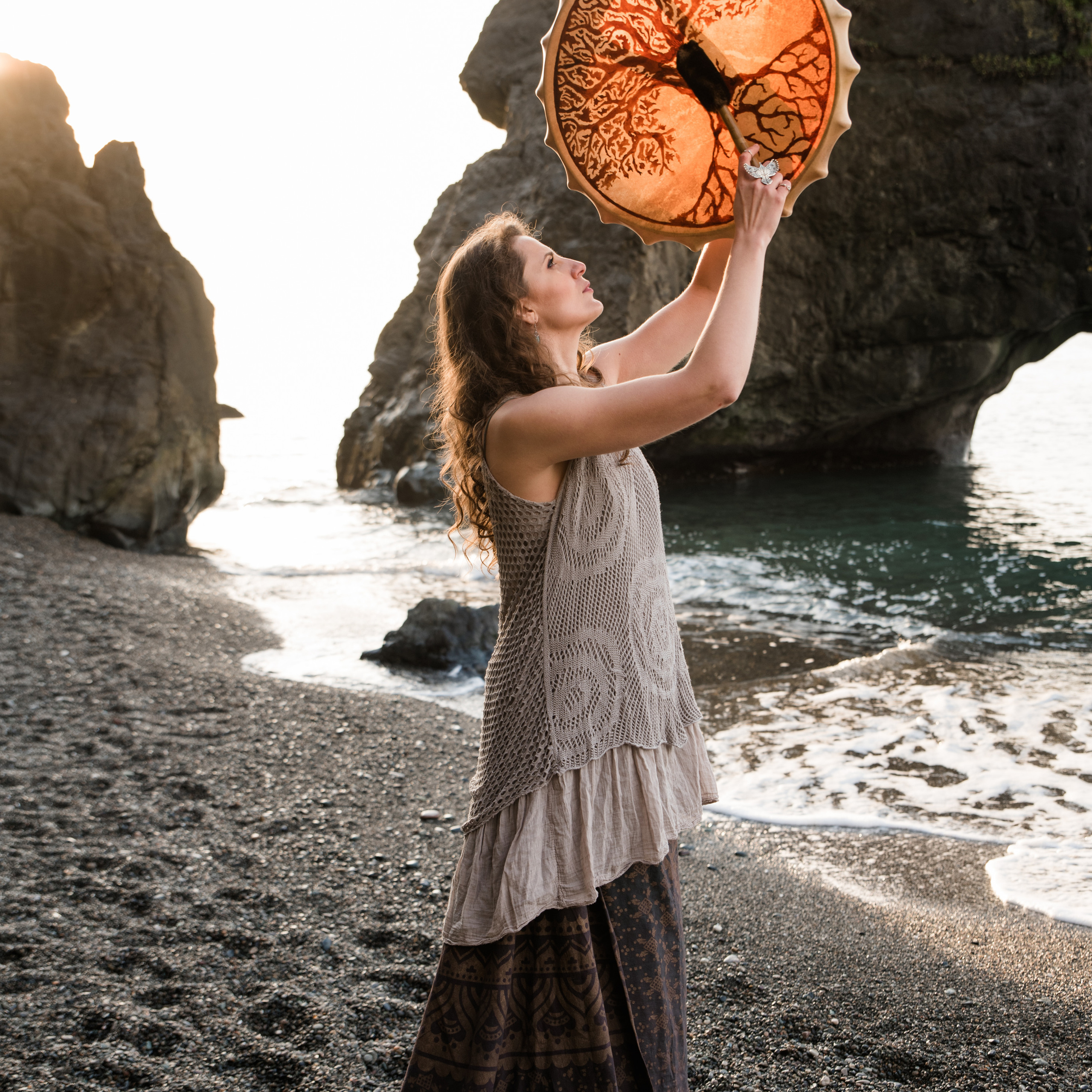 Дарья. Звуковая терапия. Ekaterina Verbitskaya. Photography