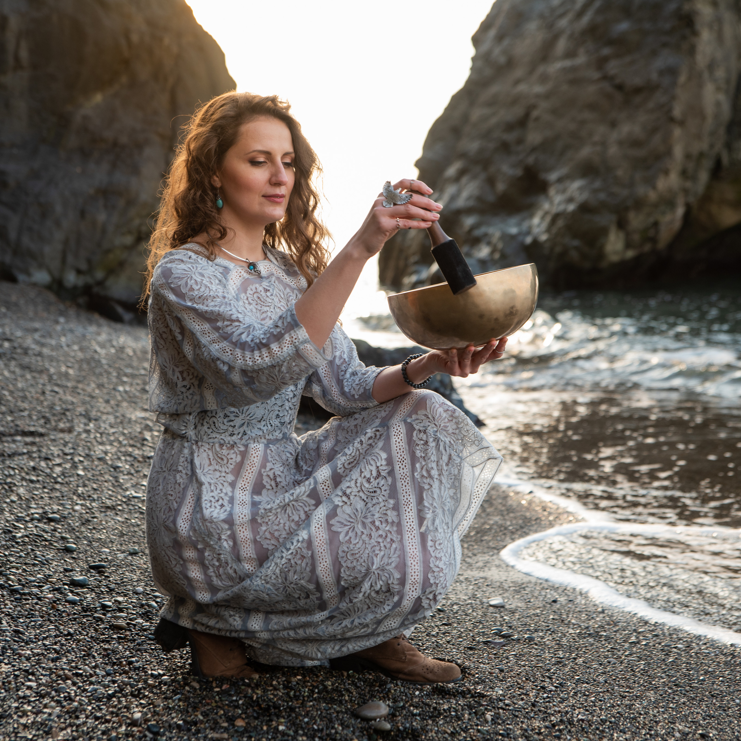 Дарья. Звуковая терапия. Ekaterina Verbitskaya. Photography