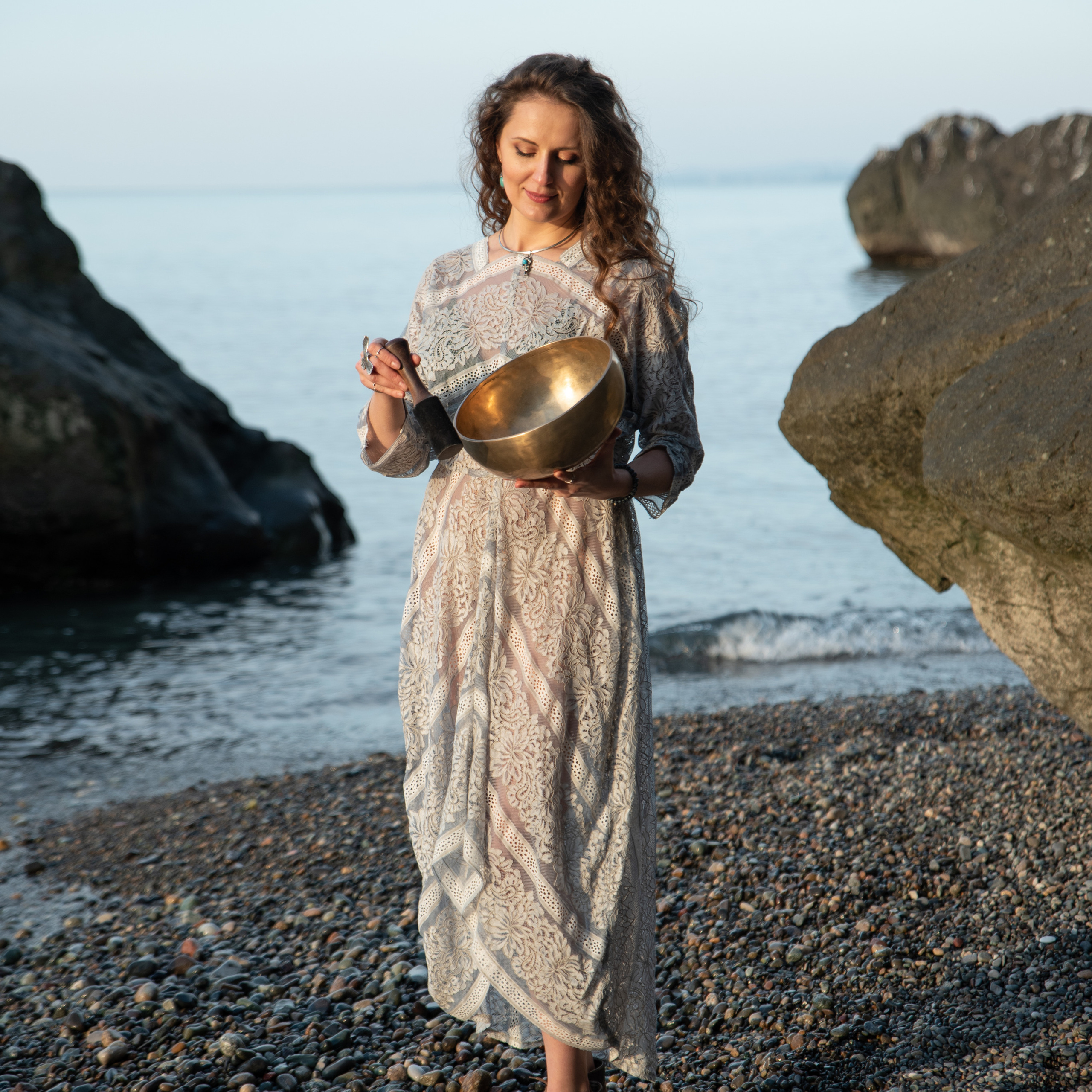 Дарья. Звуковая терапия. Ekaterina Verbitskaya. Photography