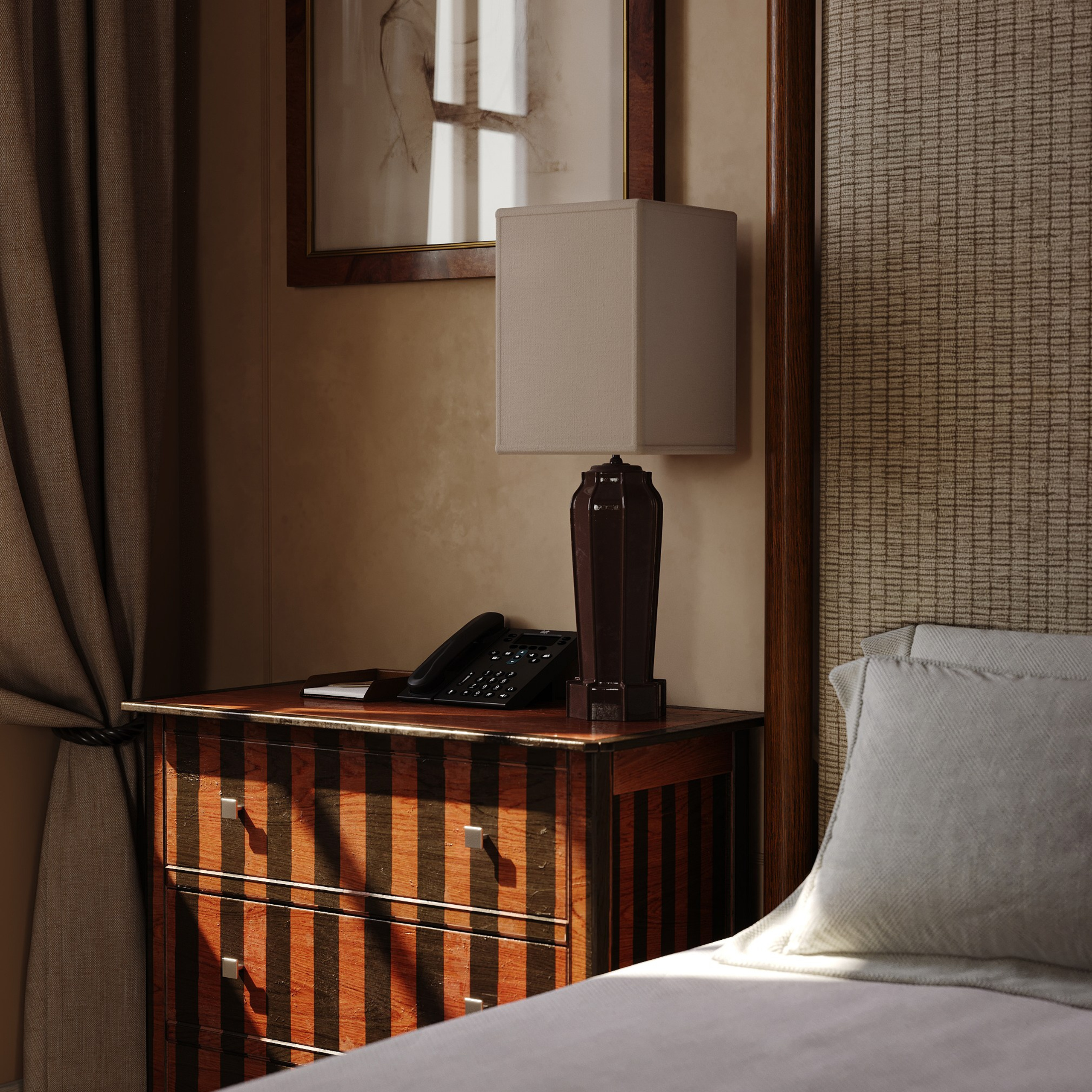 Работа по референсу. Bedroom «The Villa Experience»