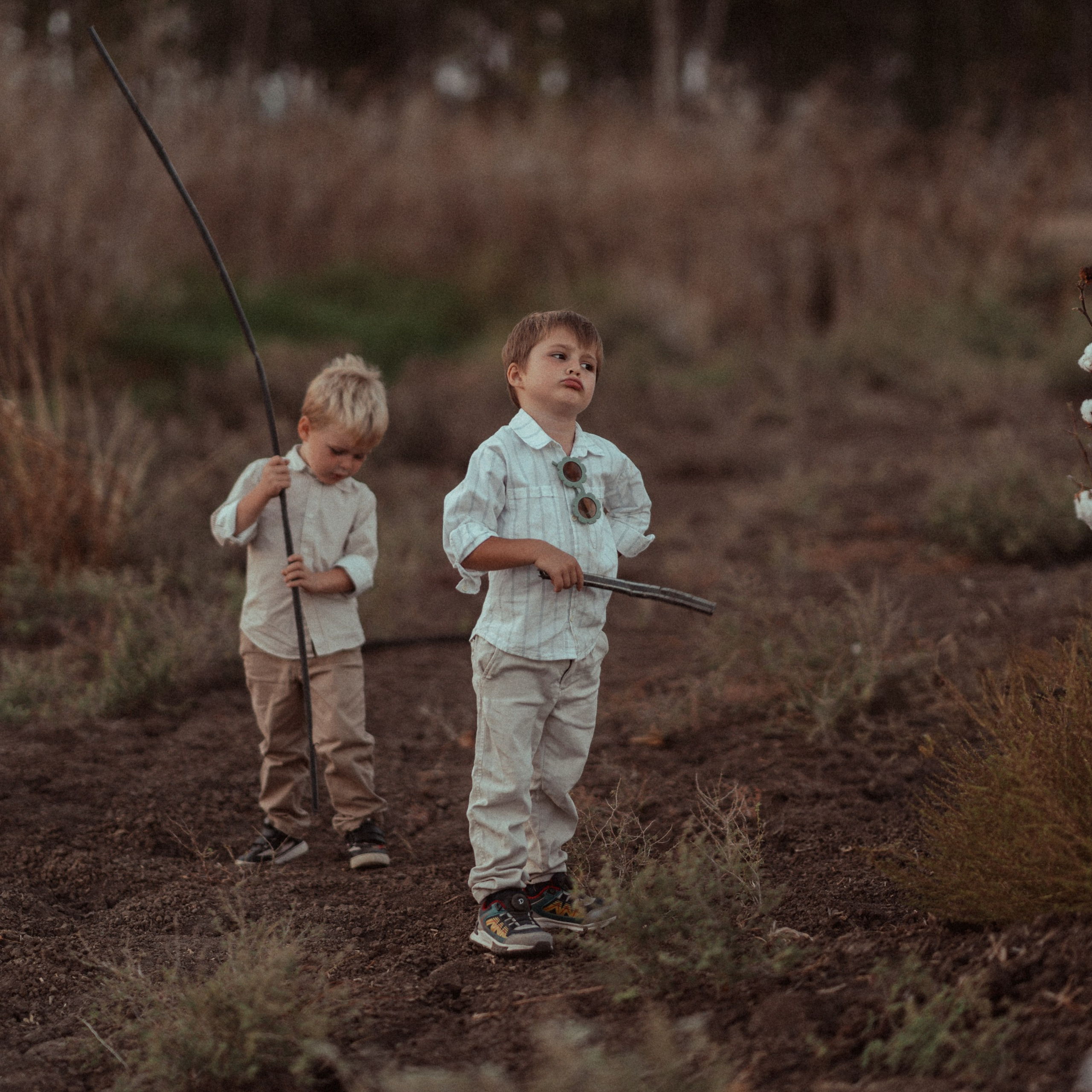 Cotton Fields: Autumn Photoshoots