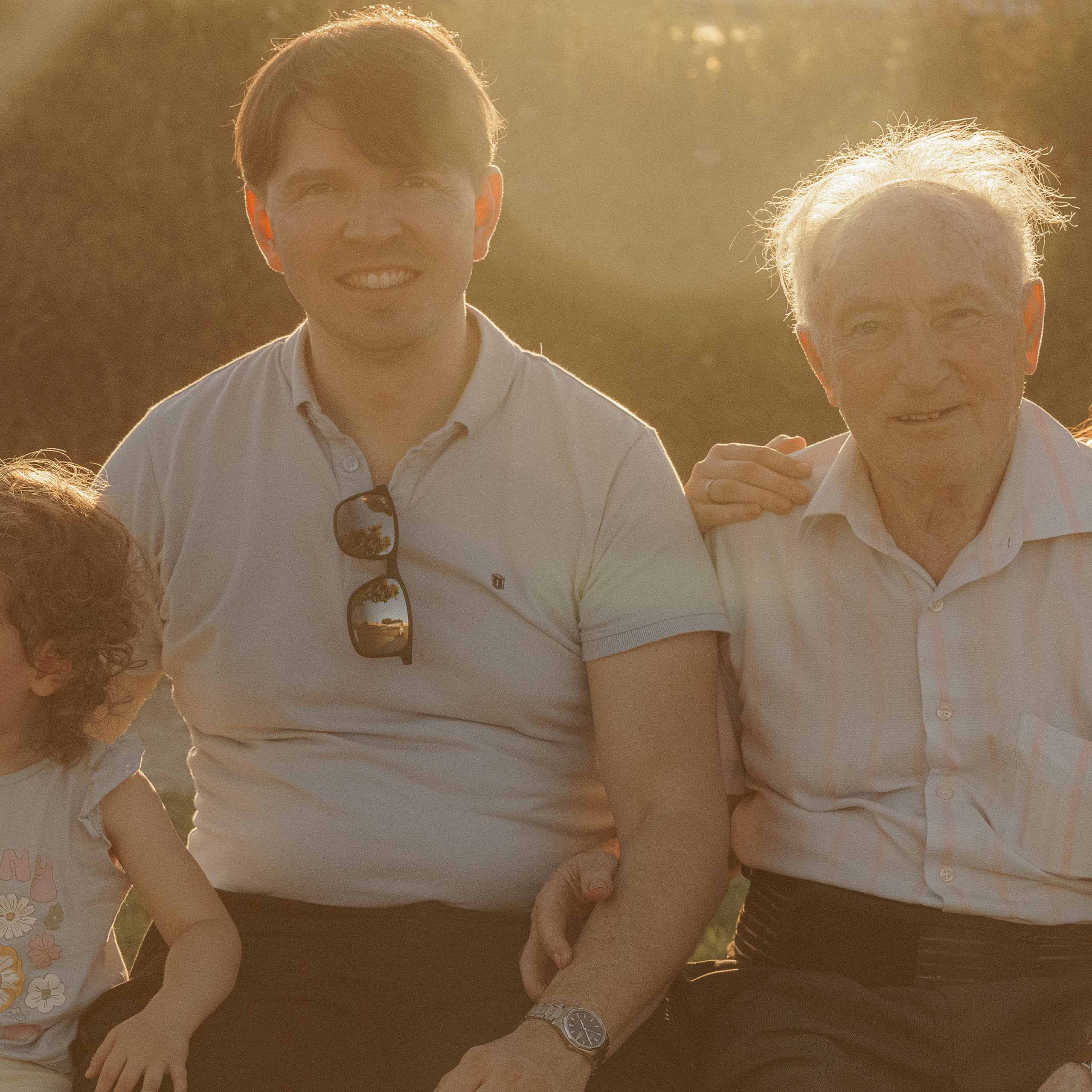 צילום משפחתי: אצל סבא