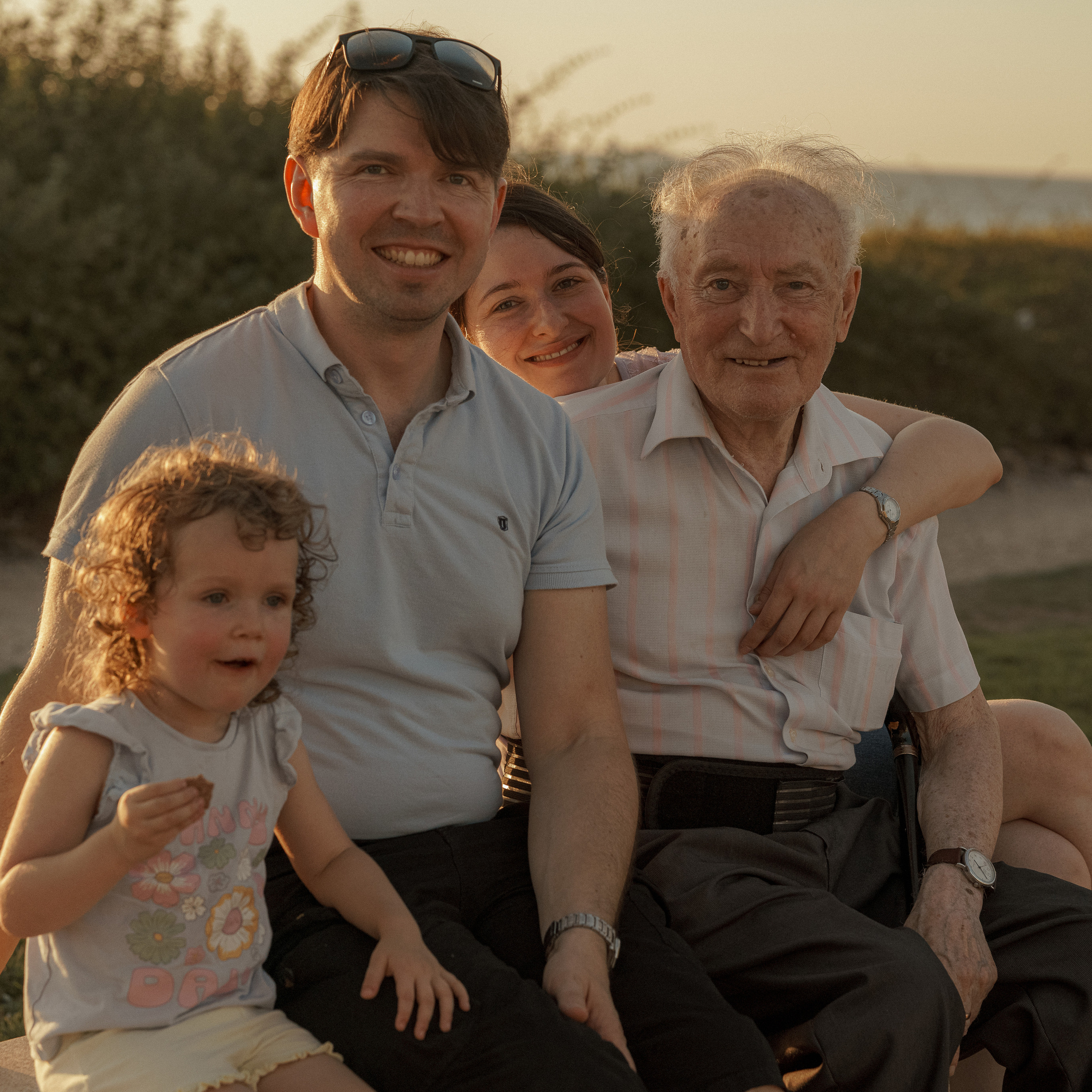 צילום משפחתי: אצל סבא