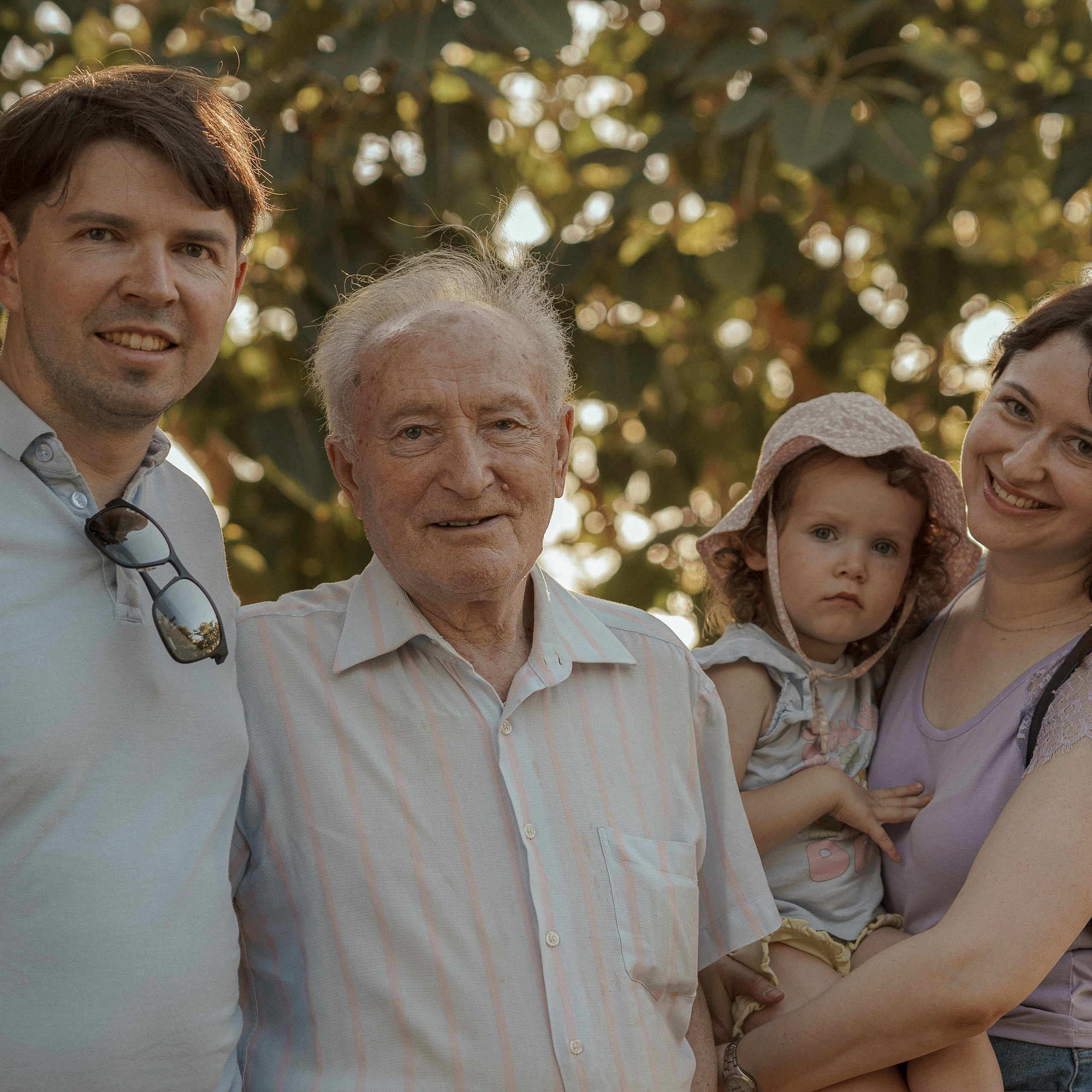 צילום משפחתי: אצל סבא