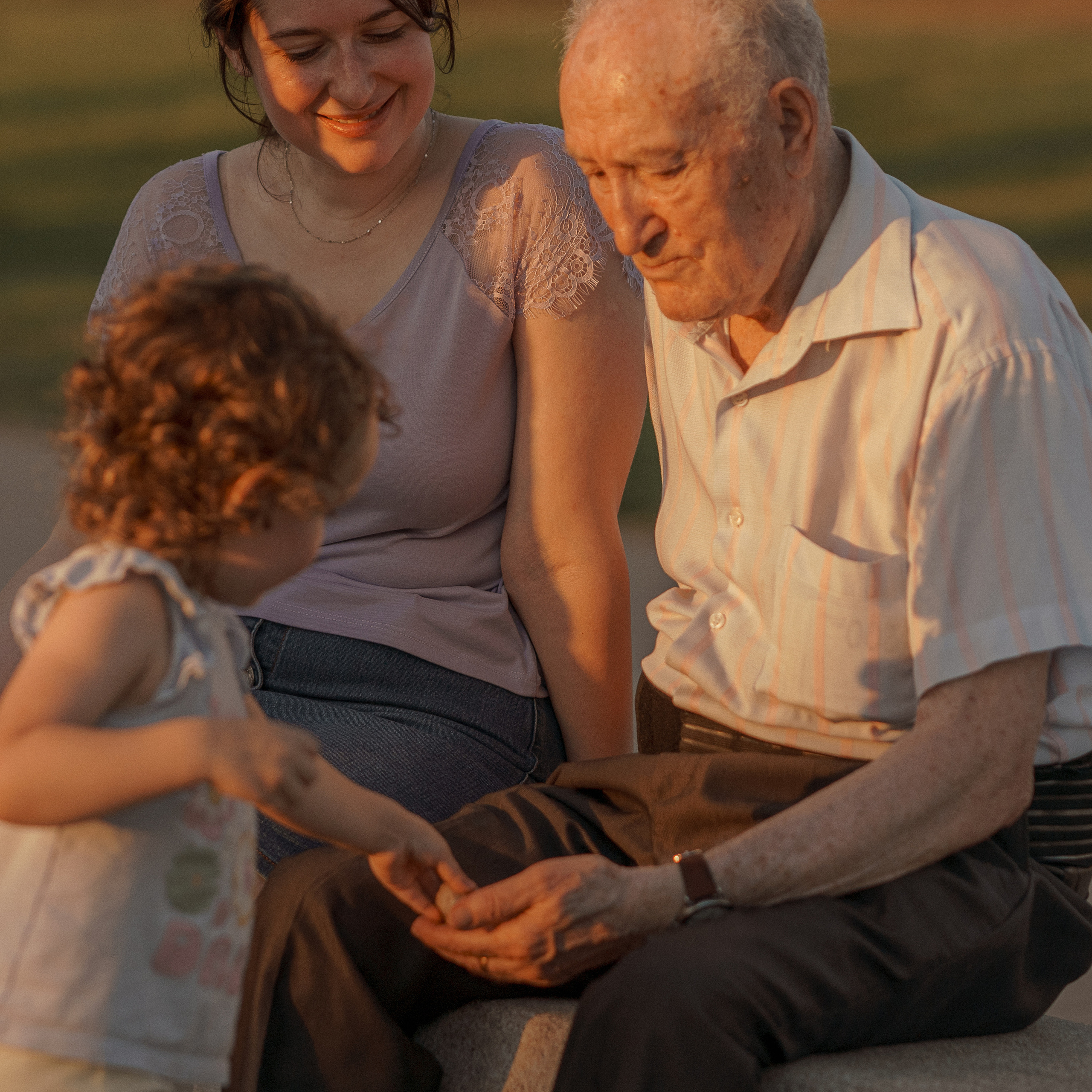 צילום משפחתי: אצל סבא