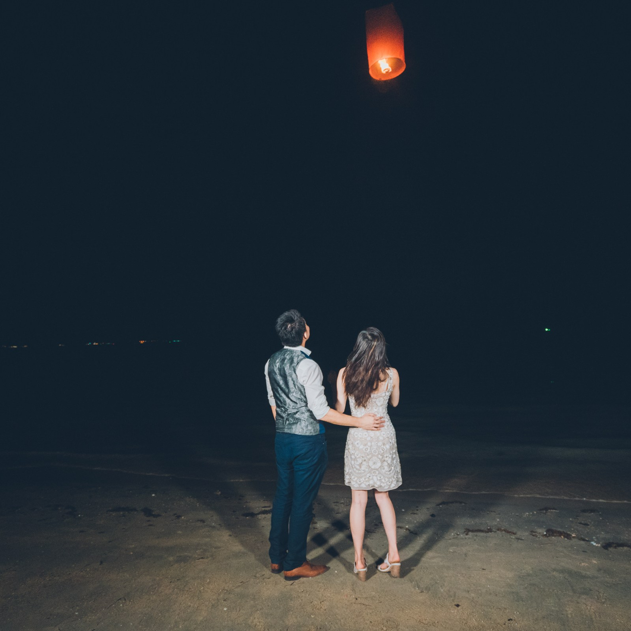 Photo. Romantic proposal on Koh Samui, Thailand