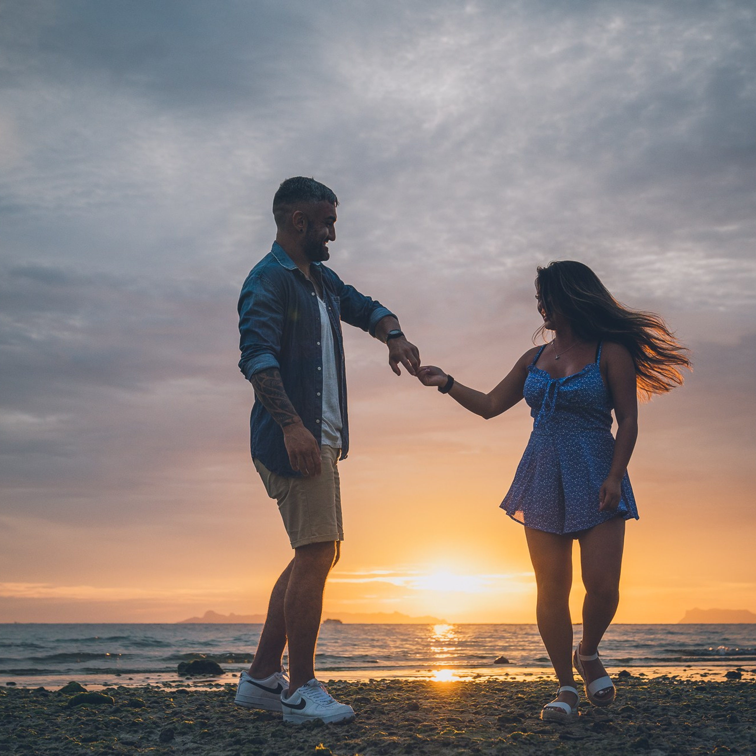 Photo. Romantic proposal on Koh Samui, Thailand