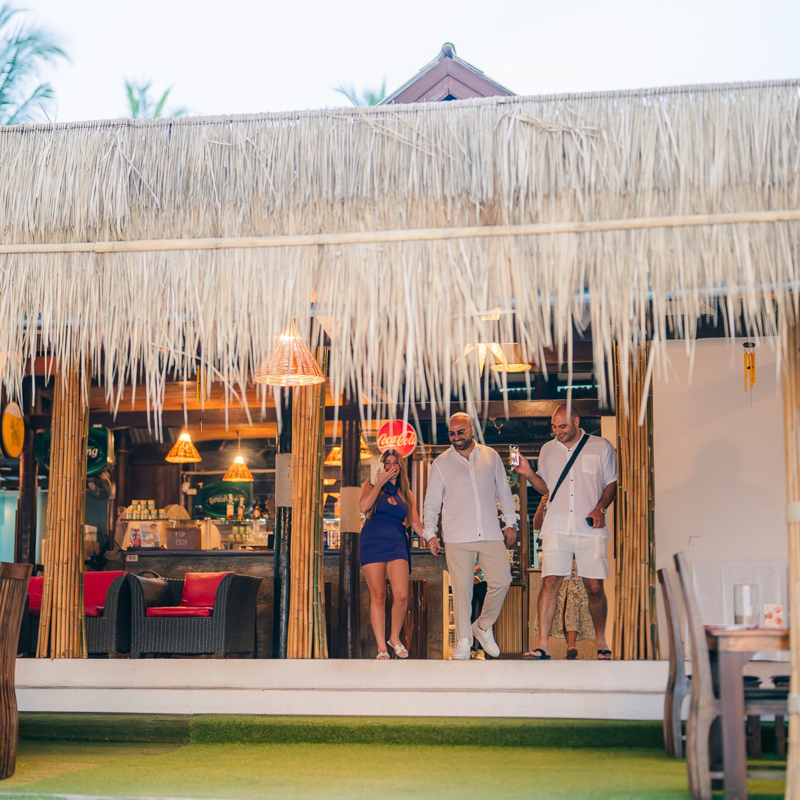 Photo. Romantic proposal on Koh Samui, Thailand