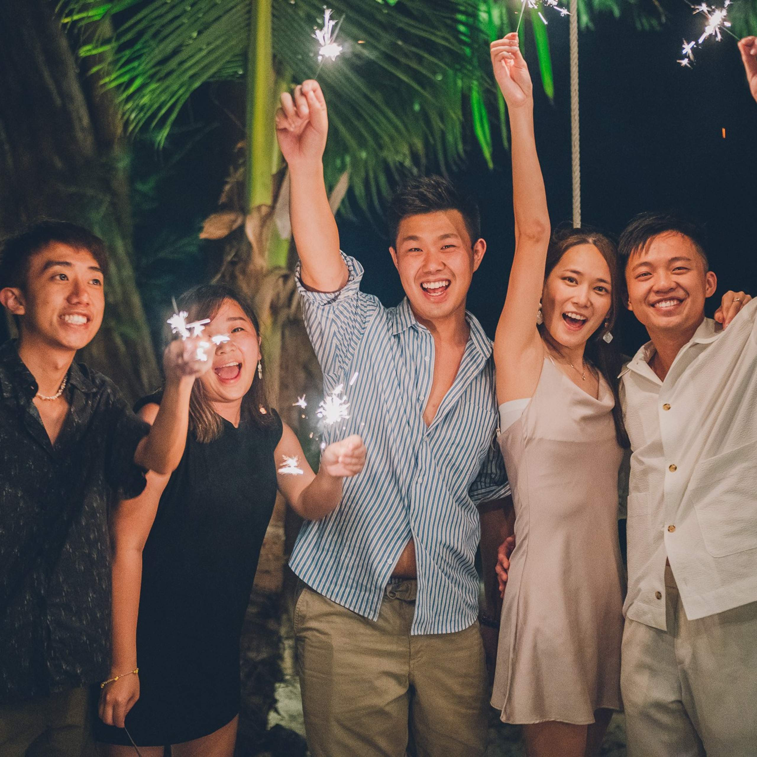 Photo. Romantic proposal on Koh Samui, Thailand