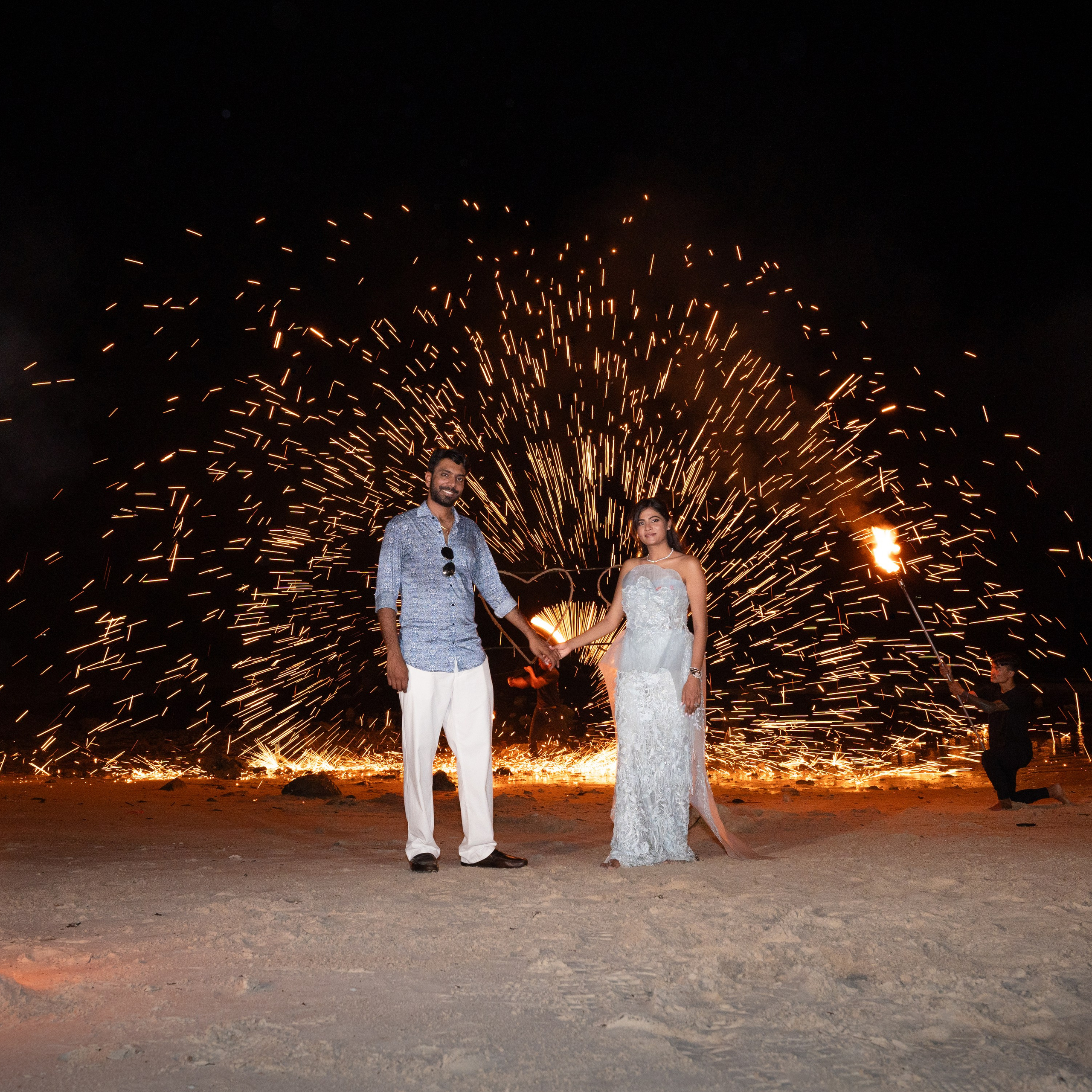 Photo. Romantic proposal on Koh Samui, Thailand