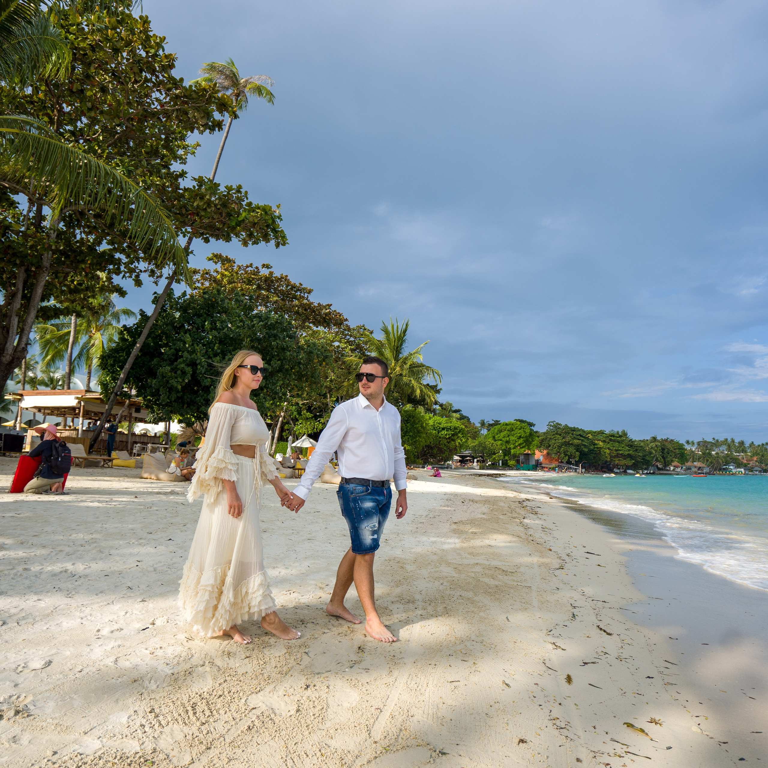 Photo. Romantic proposal on Koh Samui, Thailand
