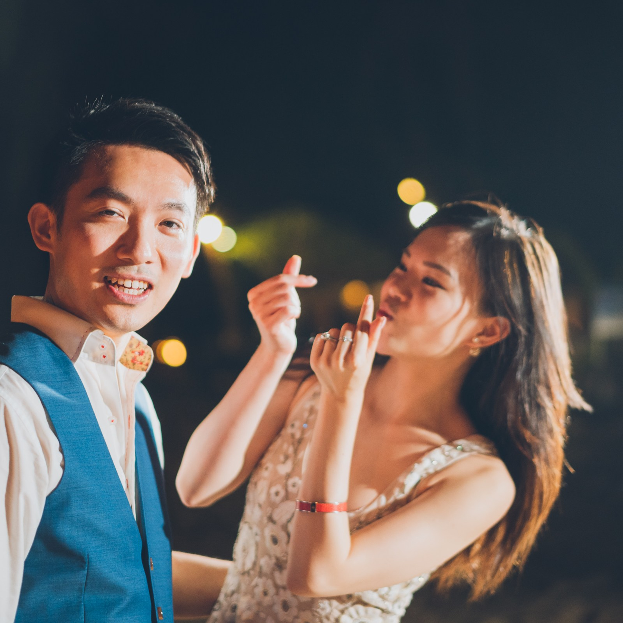 Photo. Romantic proposal on Koh Samui, Thailand