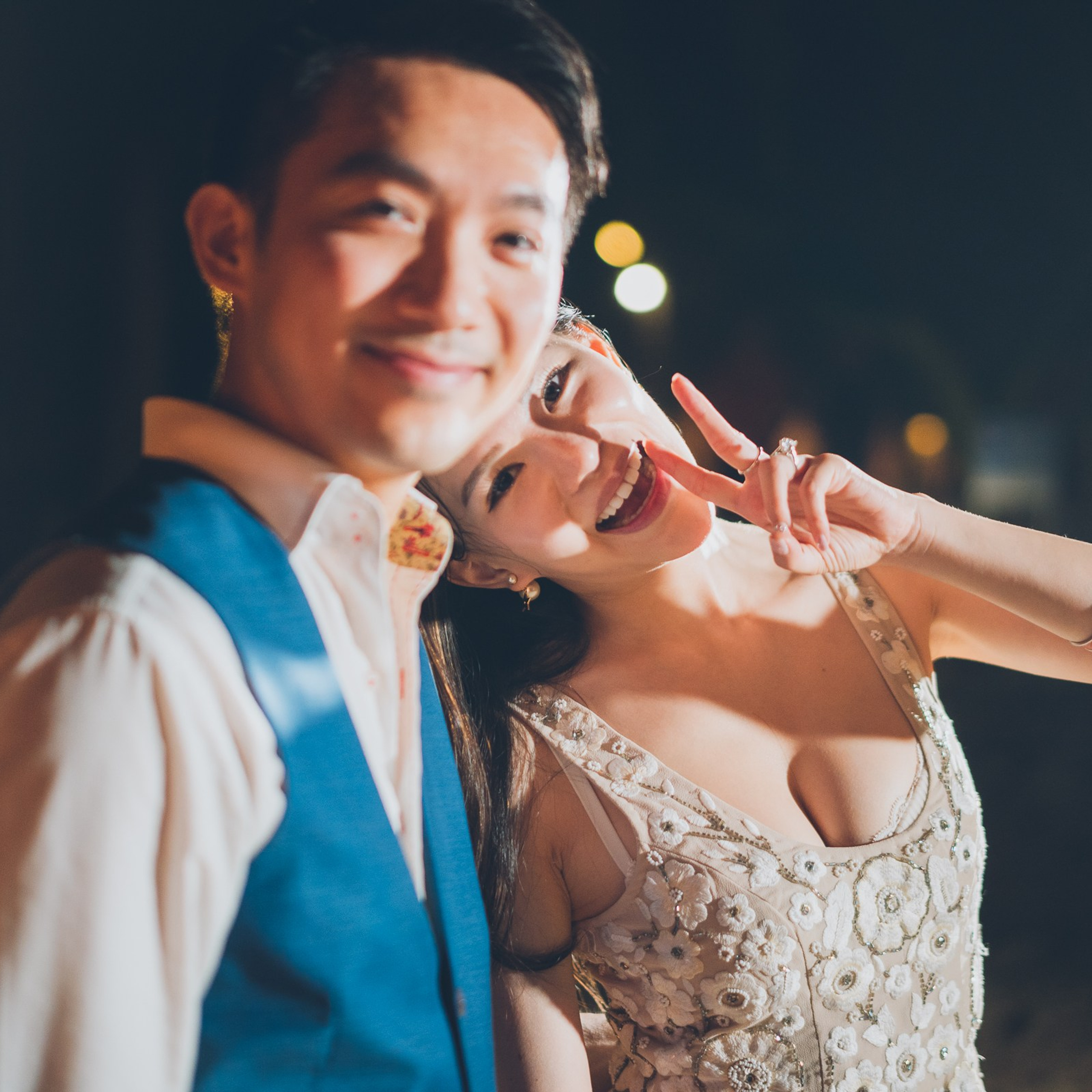 Photo. Romantic proposal on Koh Samui, Thailand