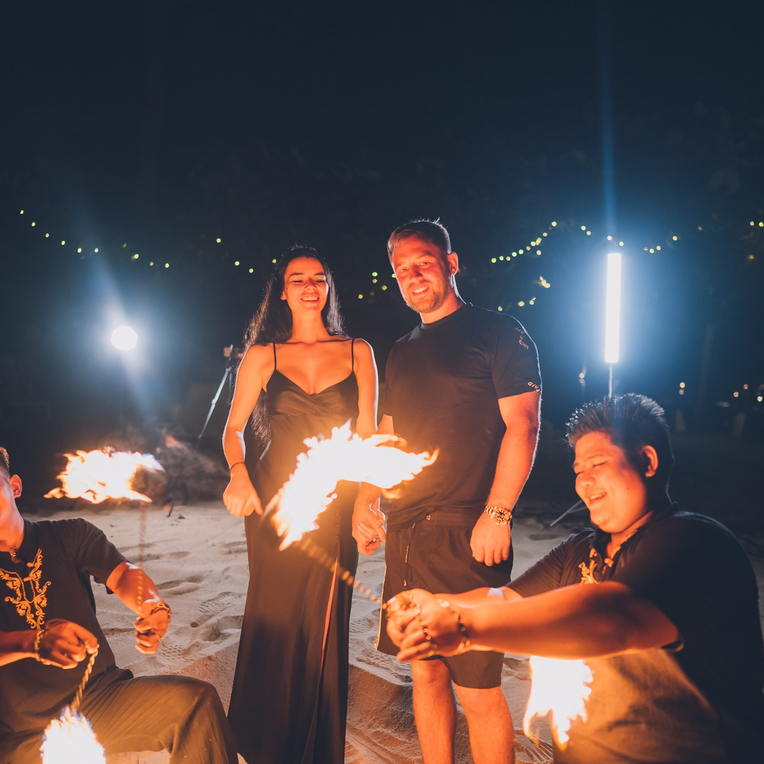 Photo. Romantic proposal on Koh Samui, Thailand
