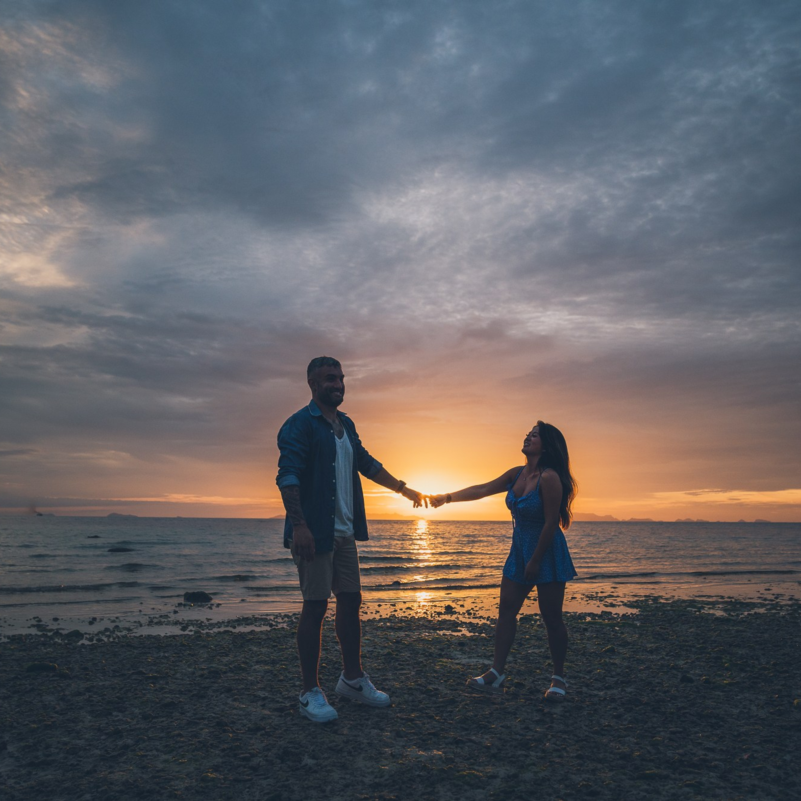 Photo. Romantic proposal on Koh Samui, Thailand