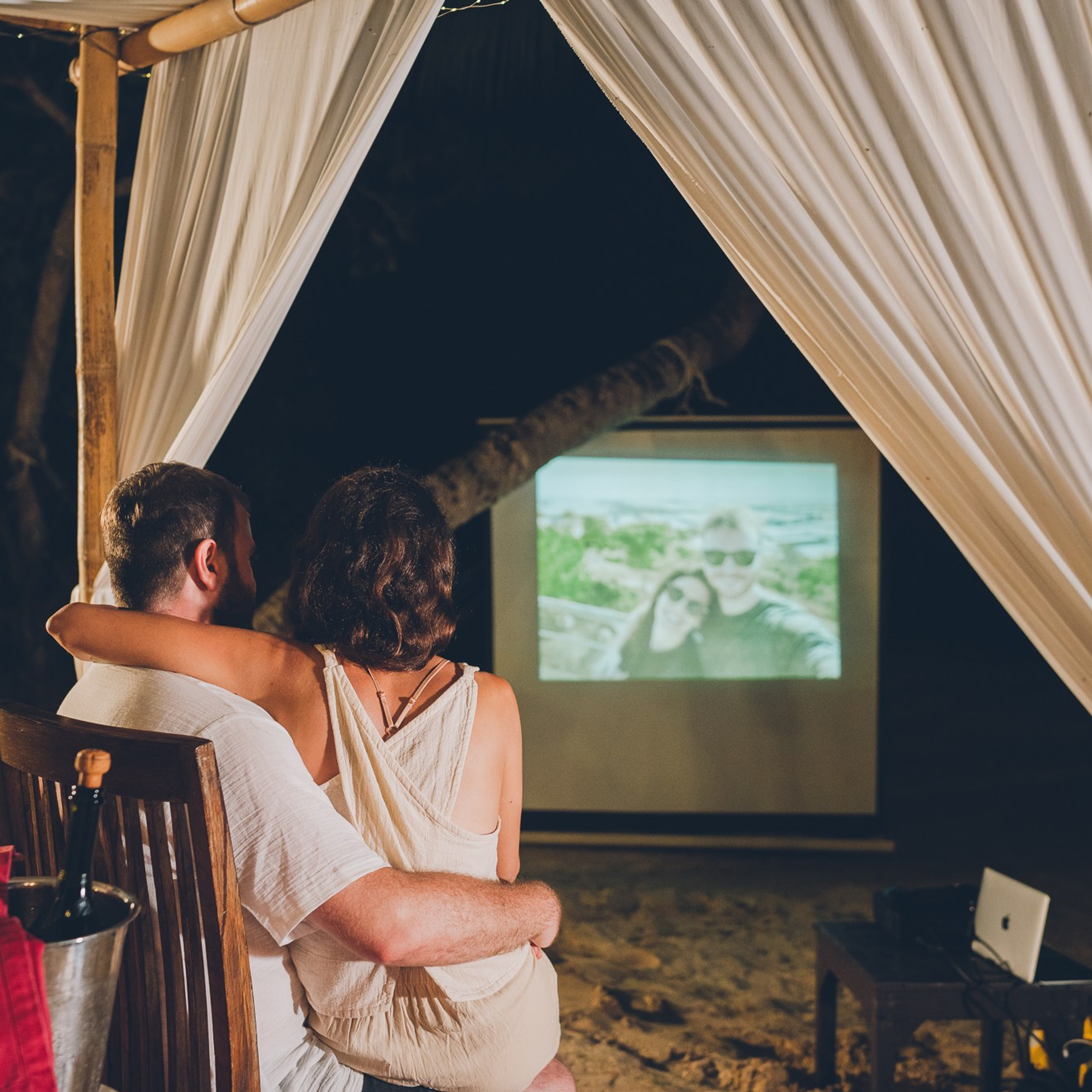 Photo. Romantic proposal on Koh Samui, Thailand
