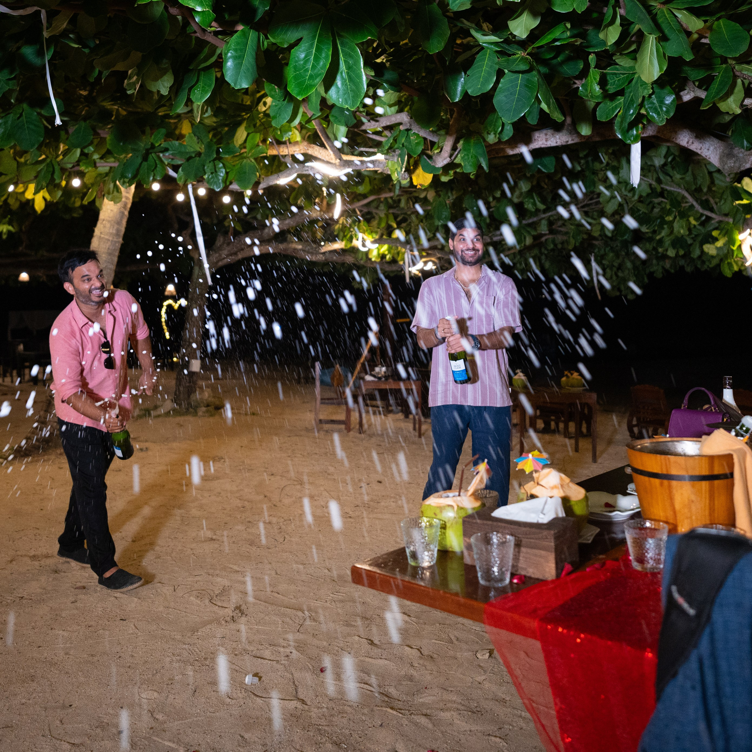 Photo. Romantic proposal on Koh Samui, Thailand