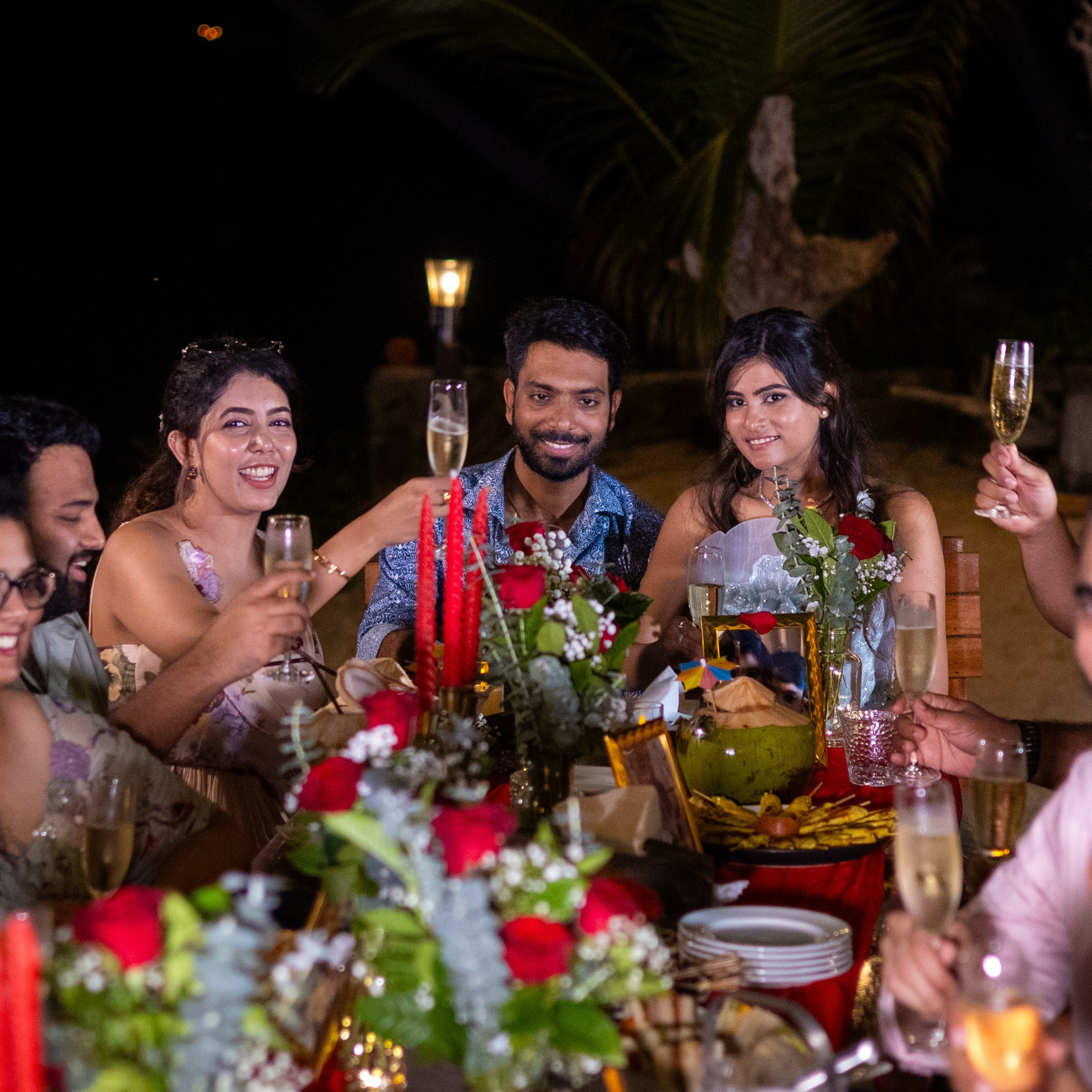 Photo. Romantic proposal on Koh Samui, Thailand