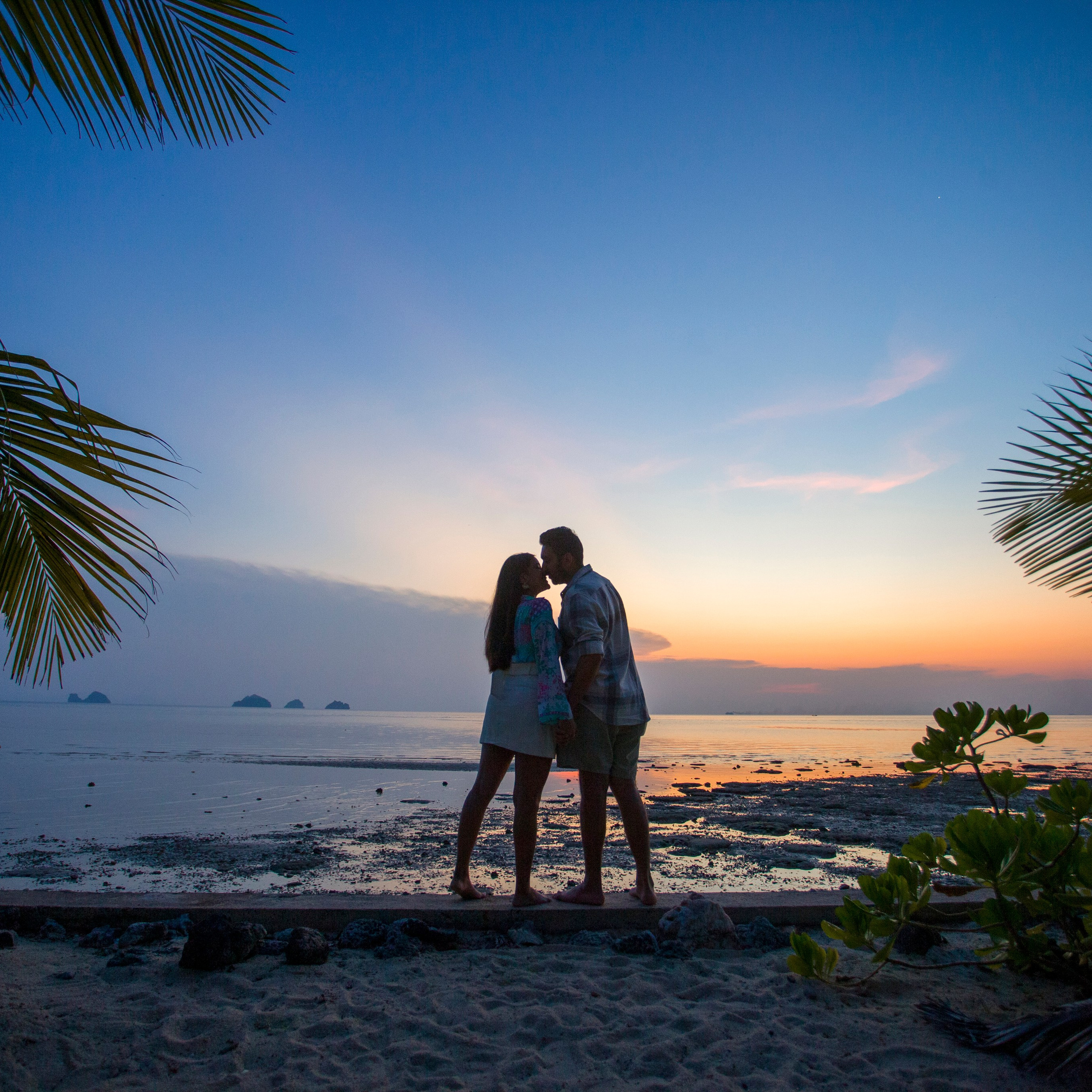 Photo. Romantic proposal on Koh Samui, Thailand